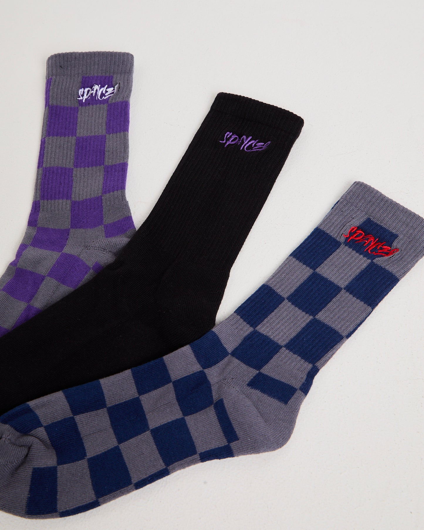 Tagger Check Socks 3 Pack