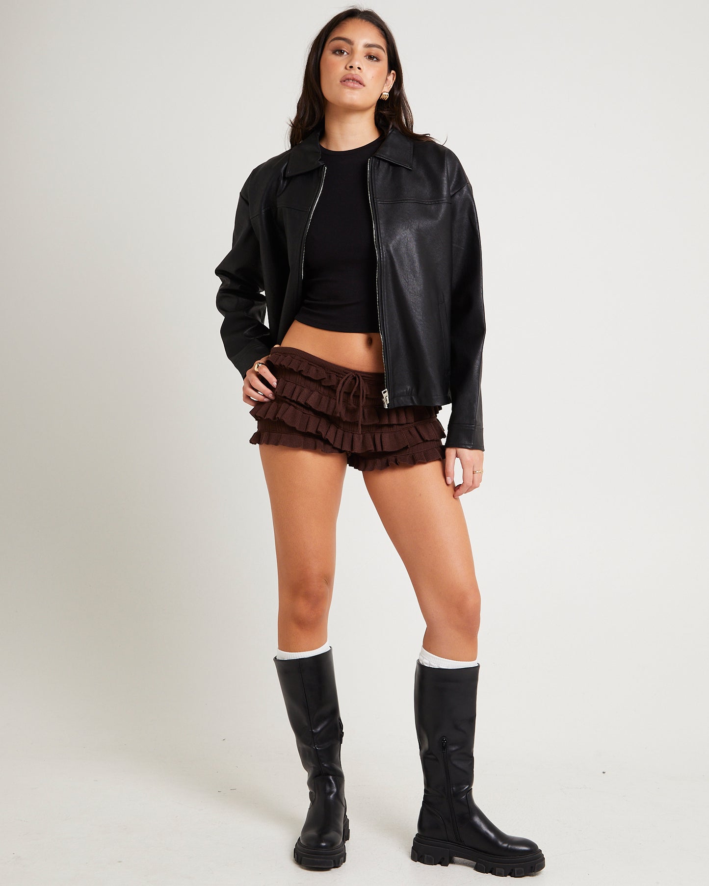 Clara Clean PU Jacket