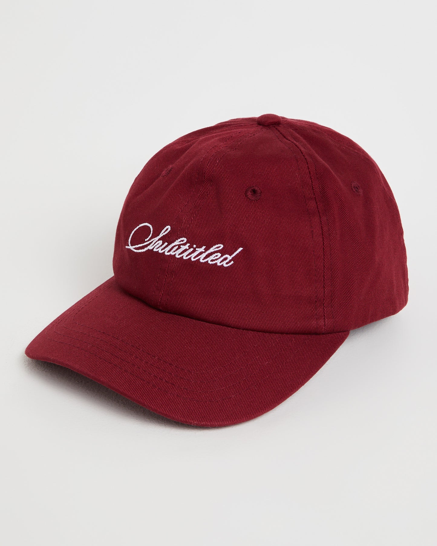 Subtitled Stonewashed Cap