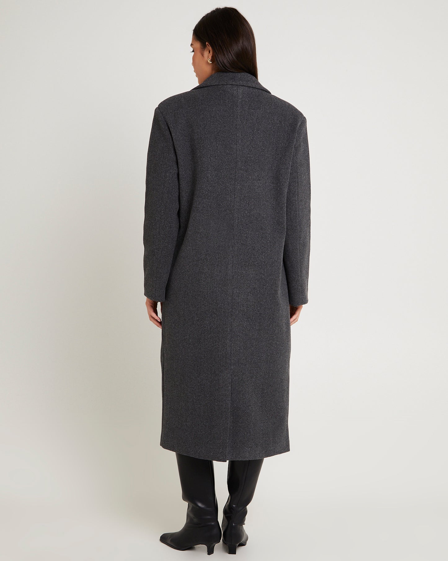 Hailey Melton Oversized Coat