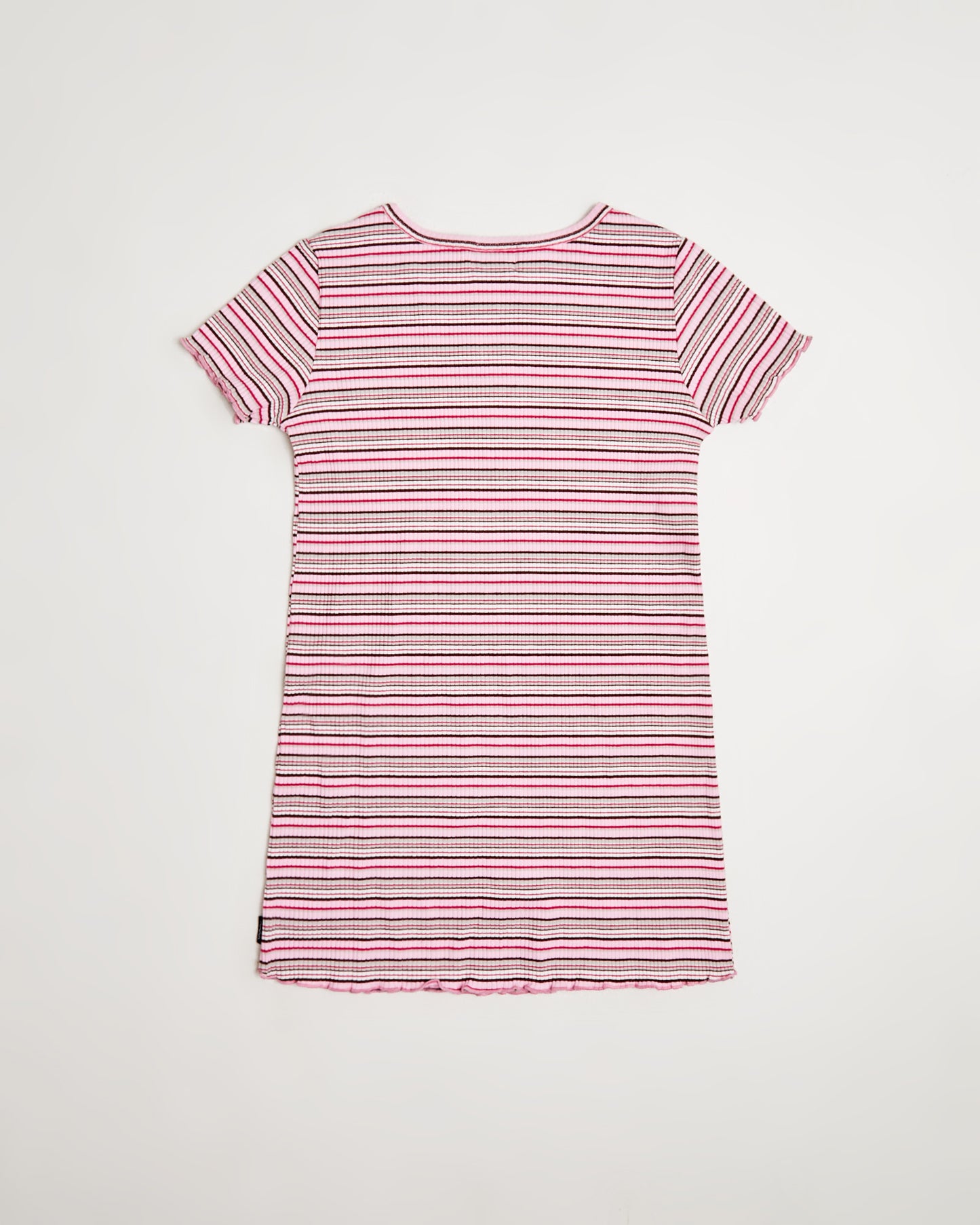 Charlotte Striped Ribbed Dress