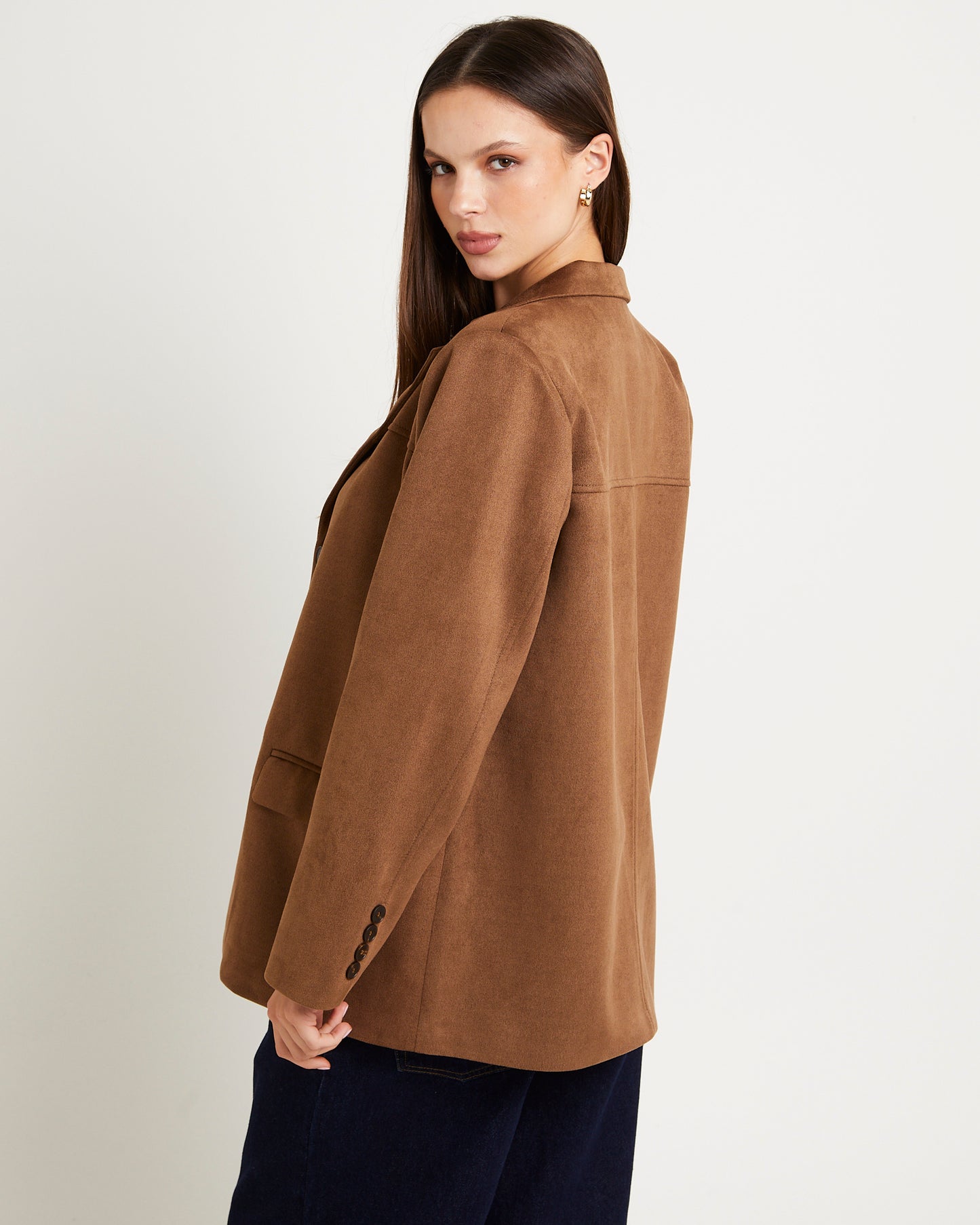 Sophia Suede Blazer