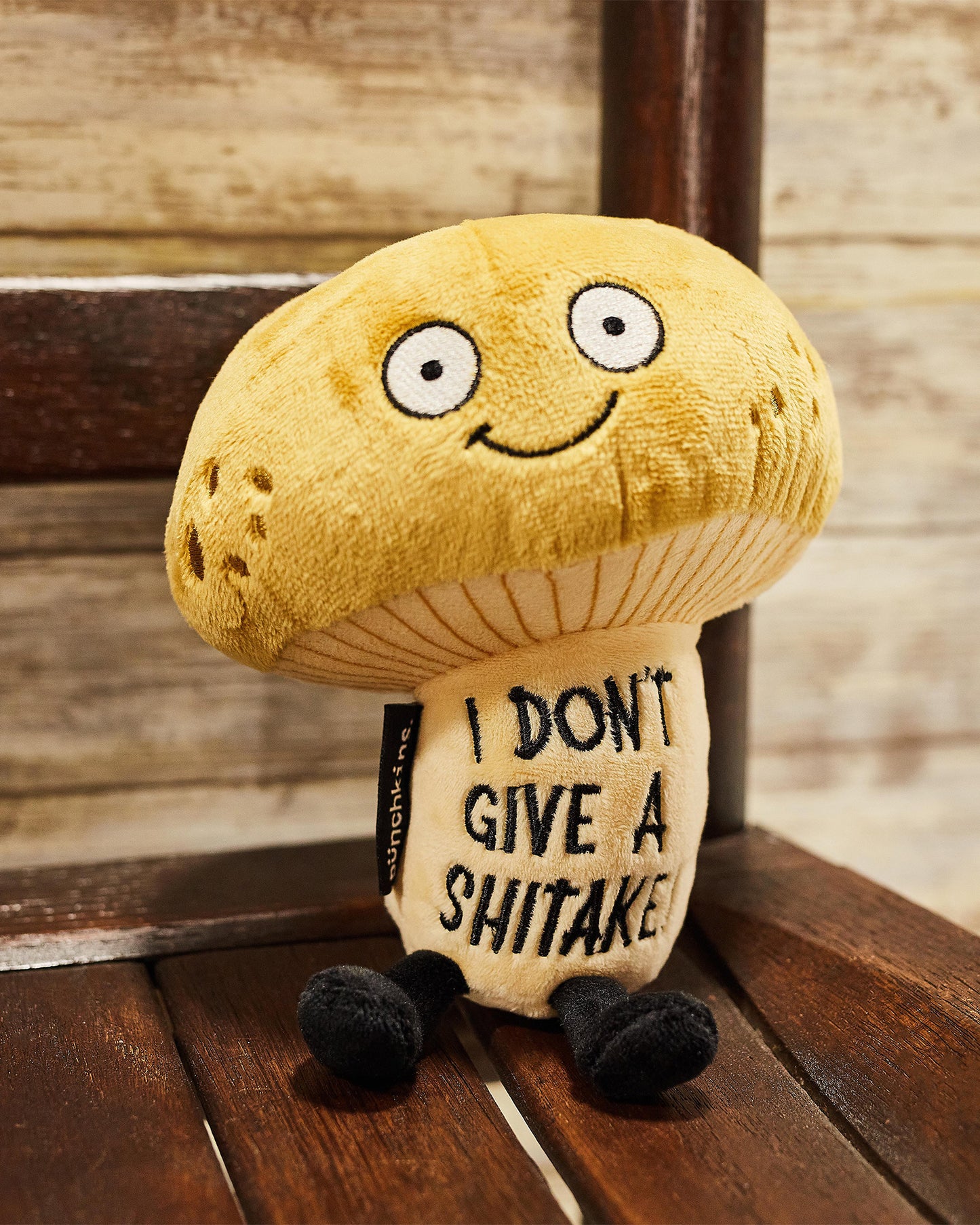I Dont Give A Shitake Plushie Mushroom