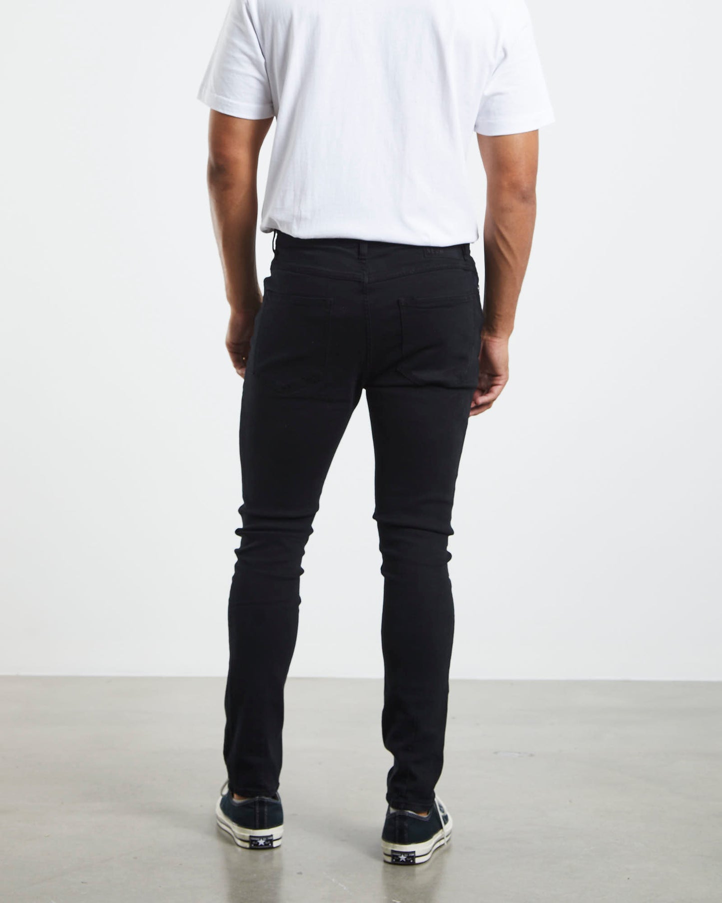 Rebel Skinny Jeans Eternal Black
