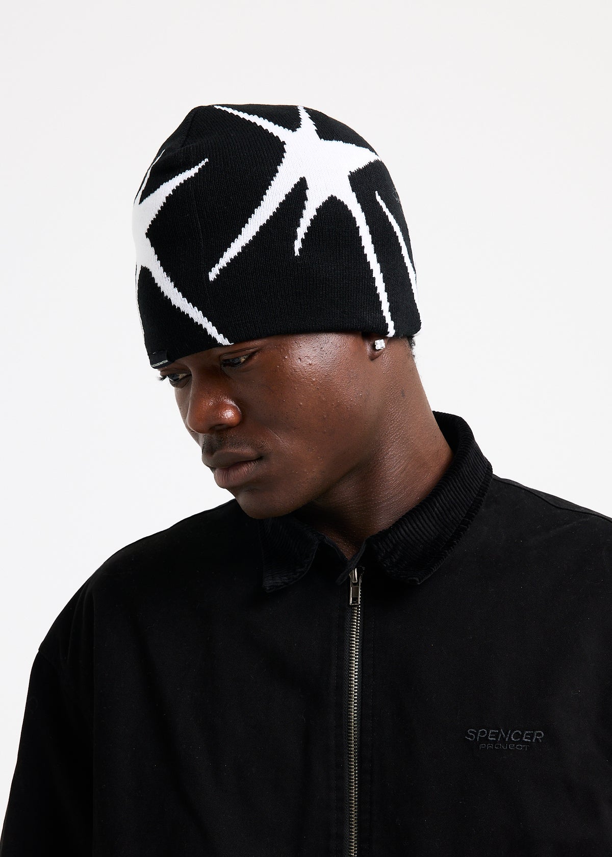 Mohawk Beanie BLACK
