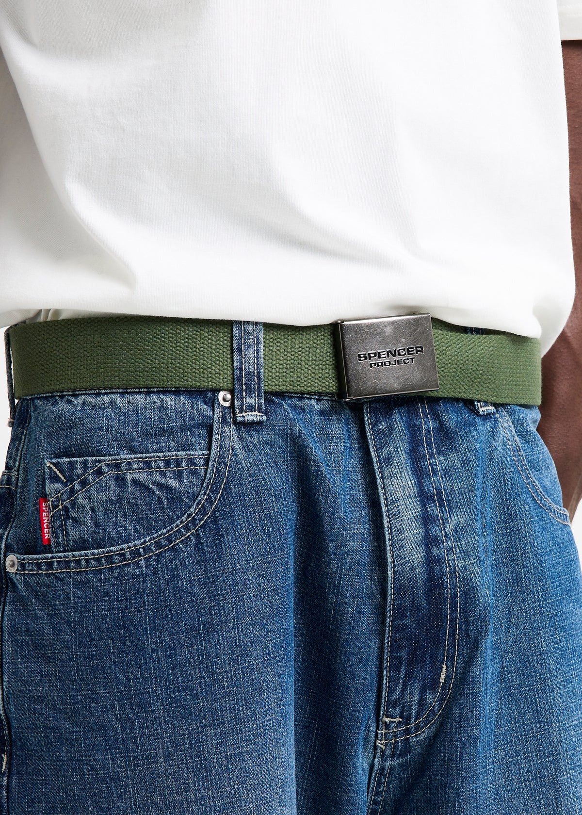 Burnside Canvas Belt KHAKI