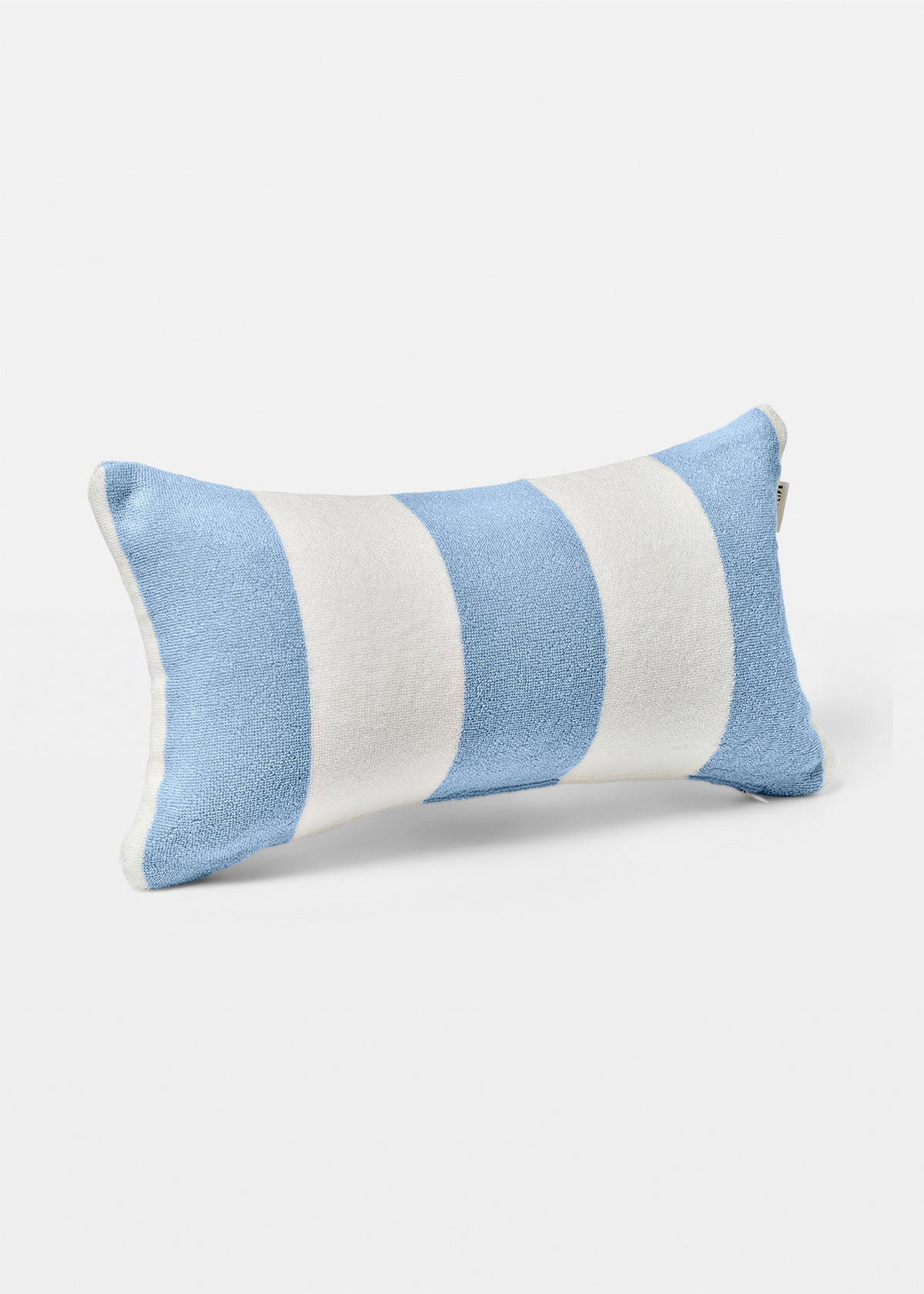 Beach Pillow LA MER MED BLUE STRIPE