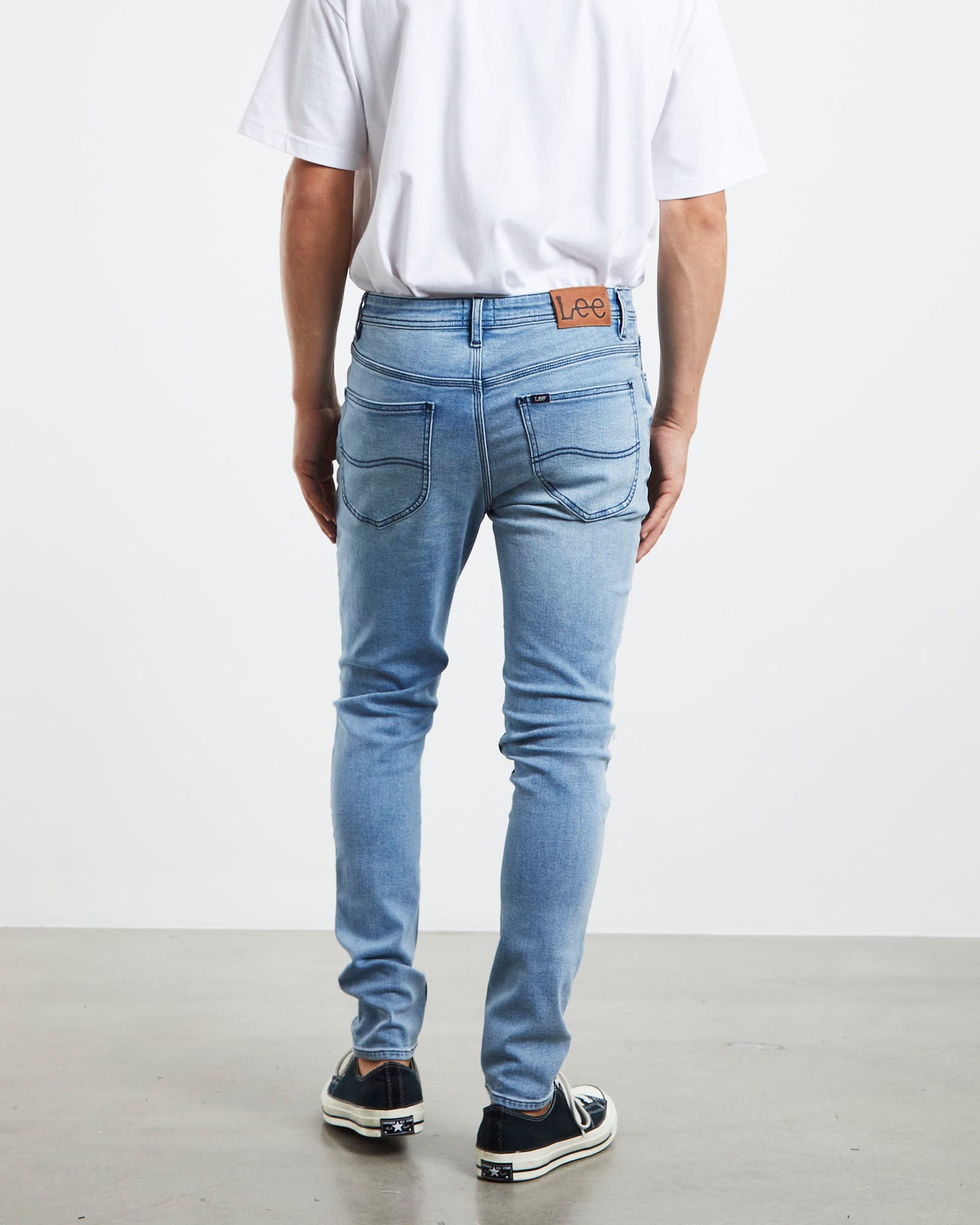 Z-One Skinny Denim Jeans Smoke Break Rip