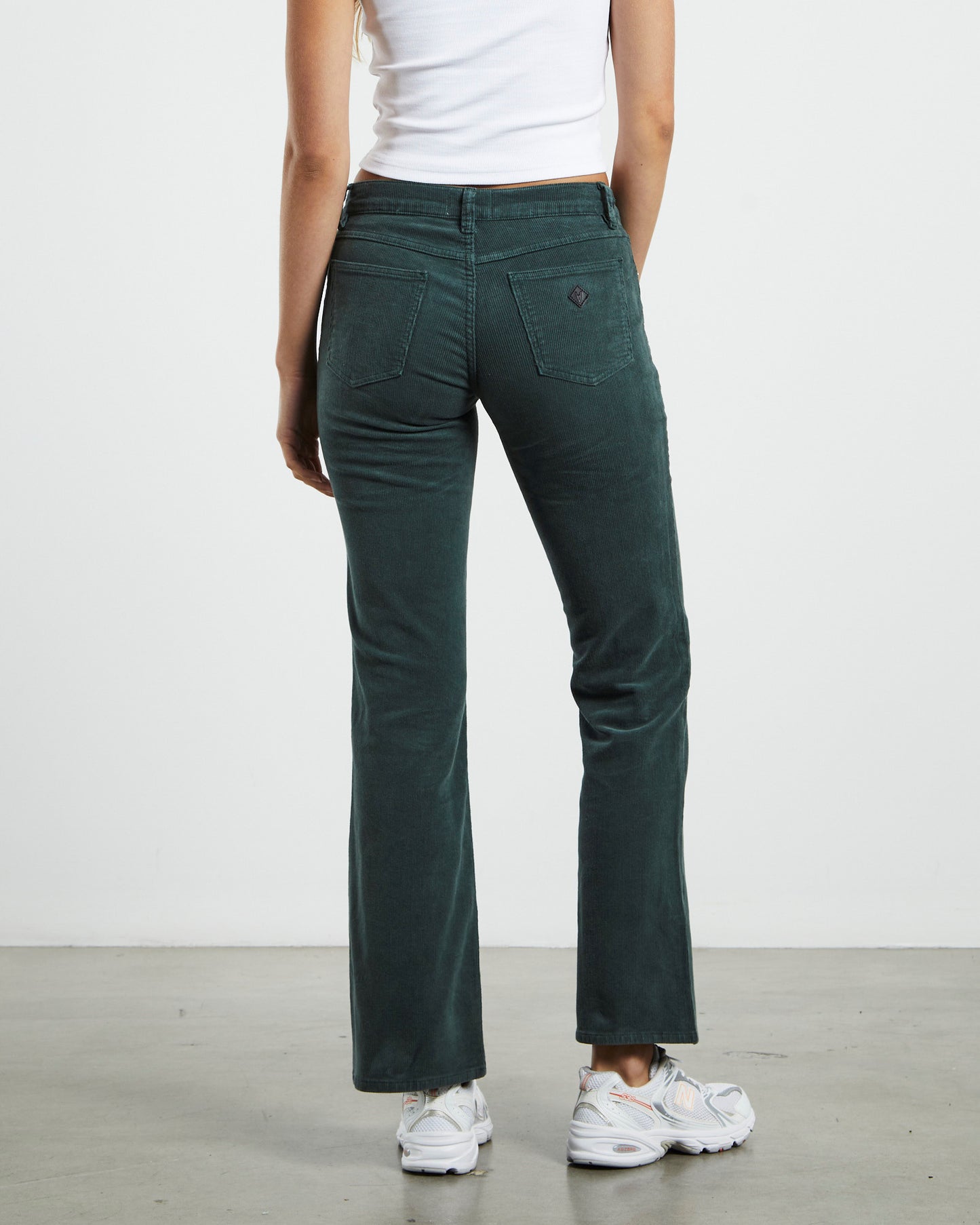 A 99 Low Boot Jeans 90's Green Cord