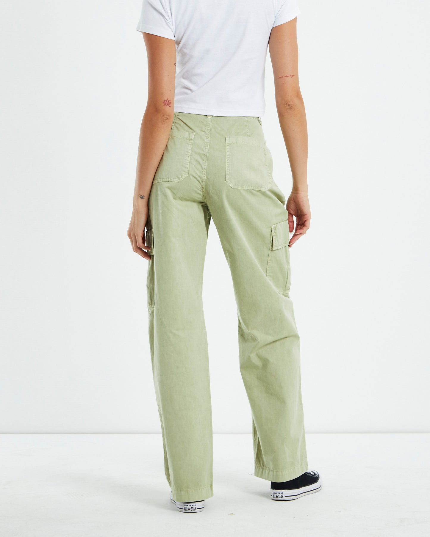 Frankie Cargo Pants Moss Green