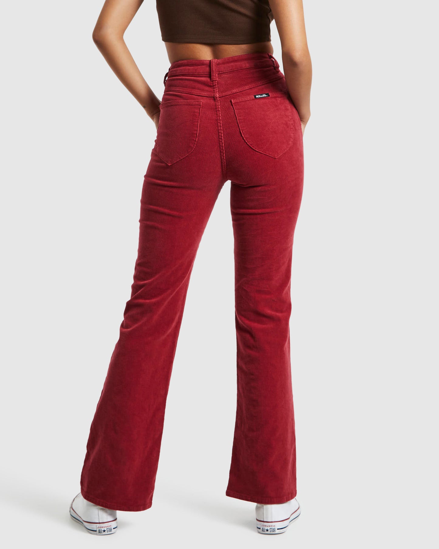 Dusters Bootcut Jeans Ruby Cord Red