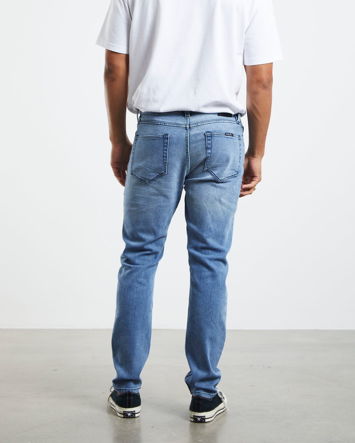 Tim Slim Denim Jeans Fast Time Worn