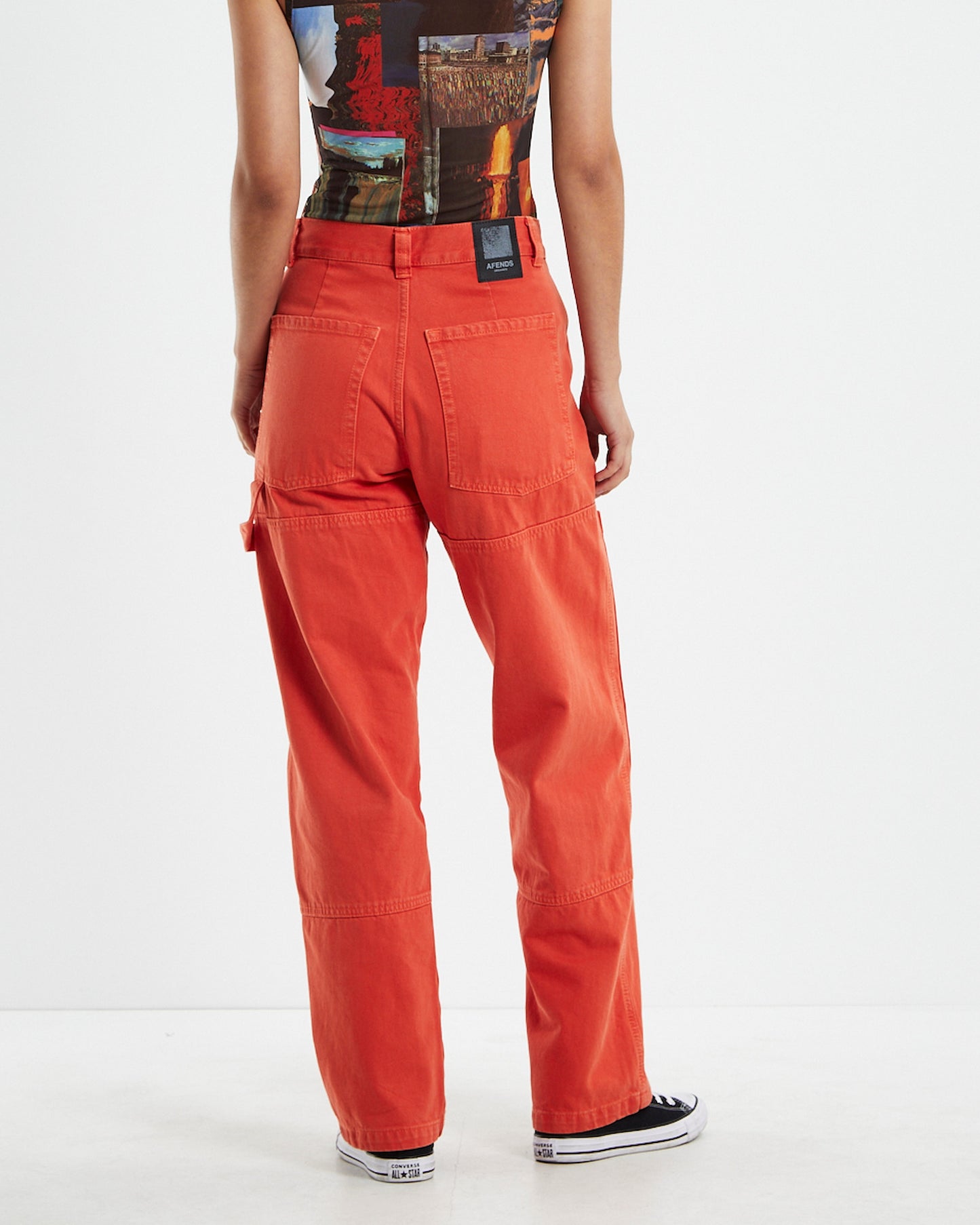 Hemp Denim Workware Jeans Orange