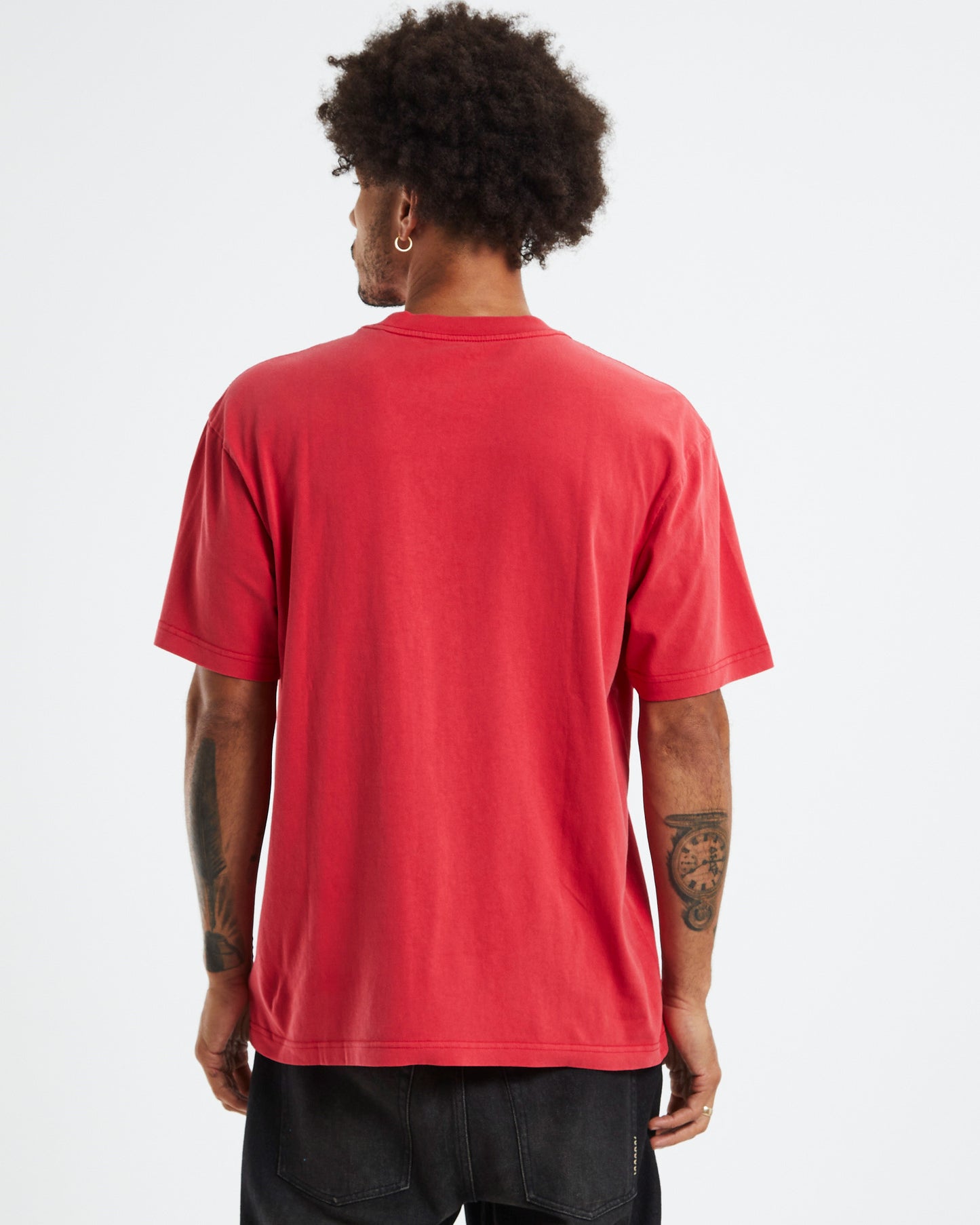 Chicago Bulls Division Arch T-Shirt Faded Red
