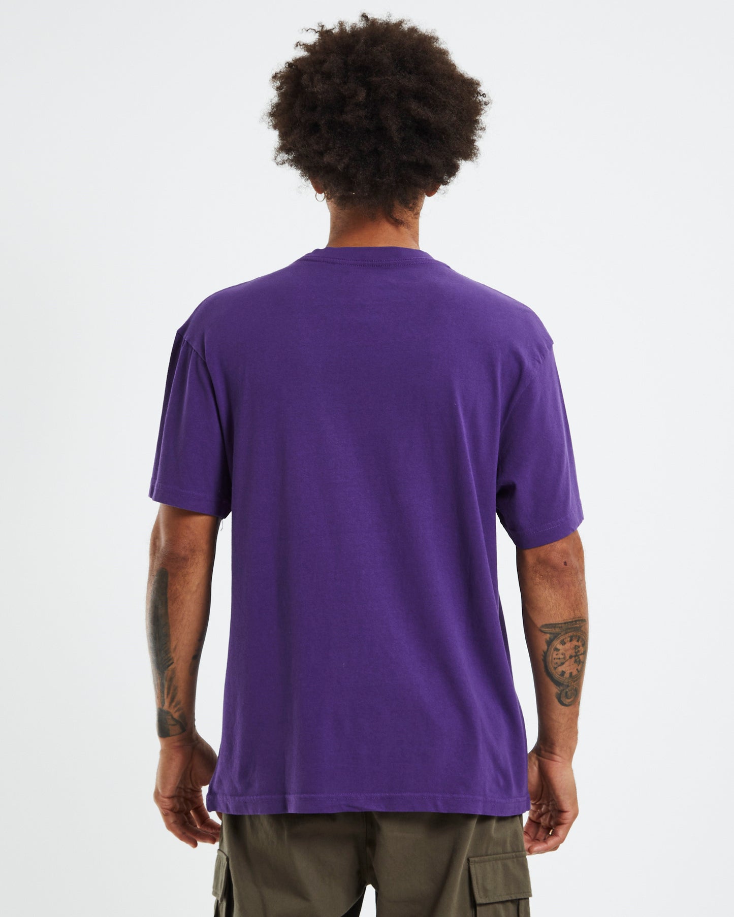 Los Angeles Lakers Brush Off T-Shirt Lakers Purple