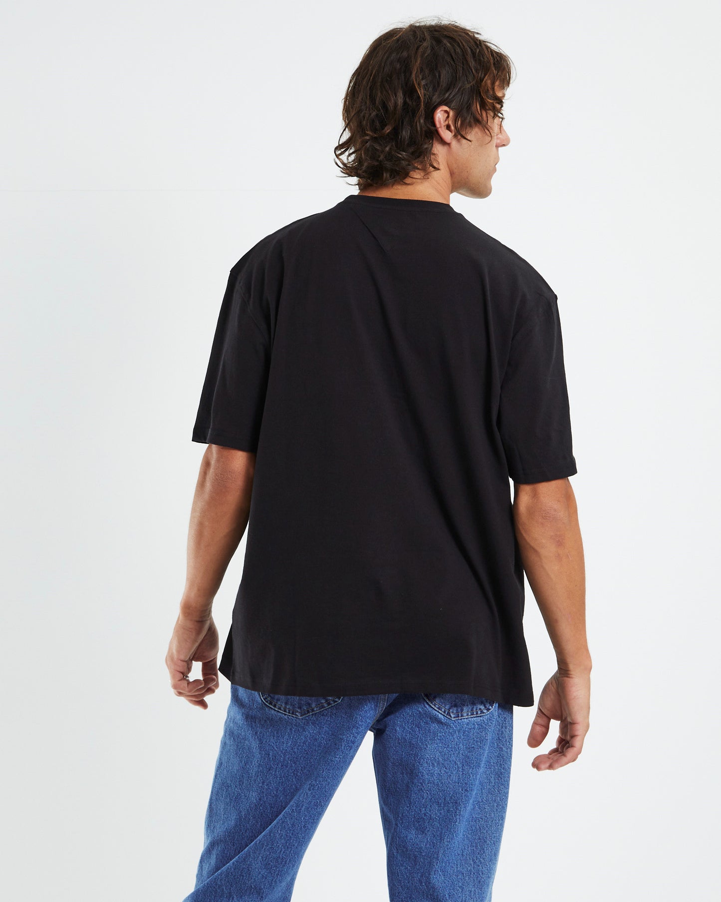 TJM Classic Modern Corp Logo T-Shirt Black