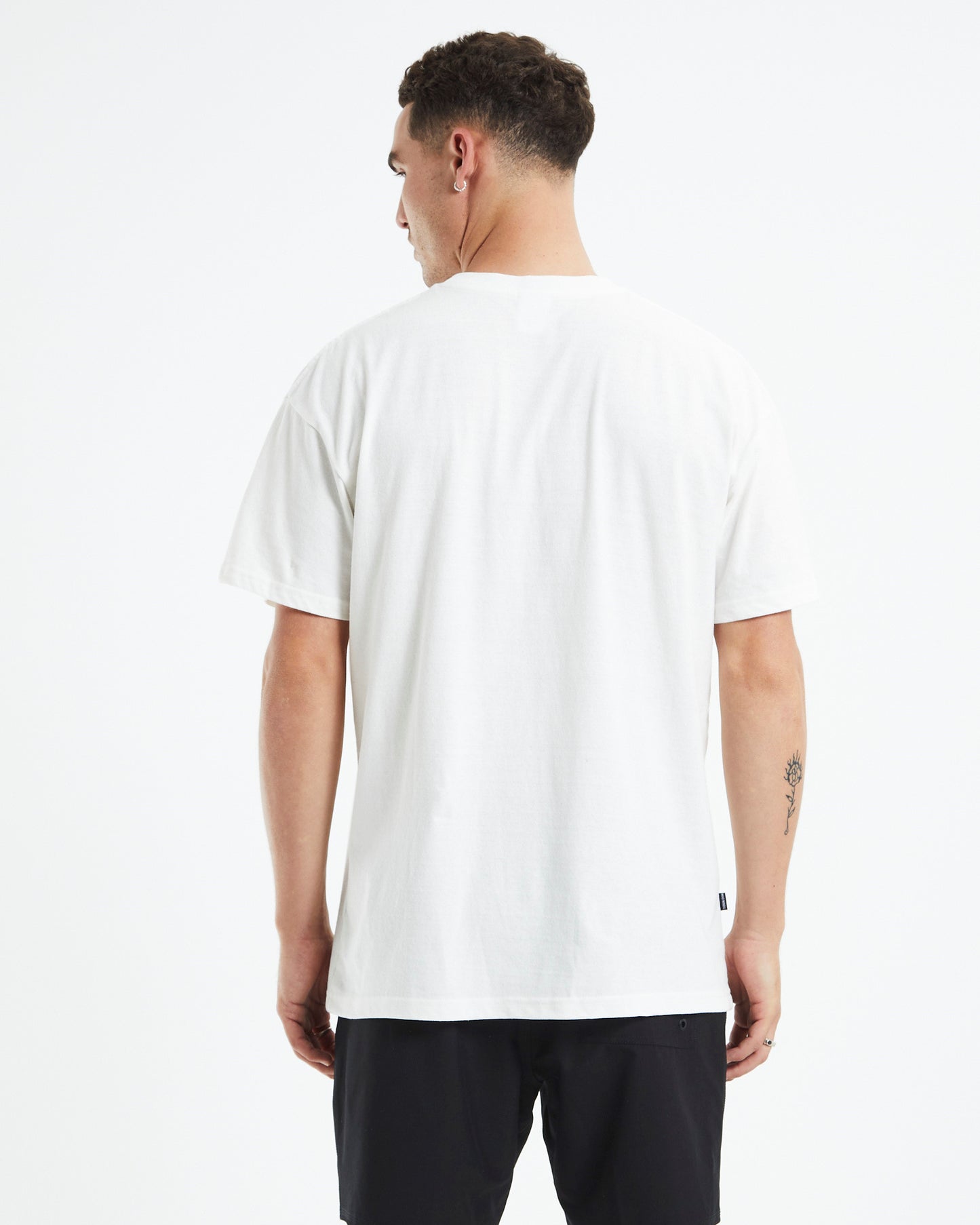Pangolin 50/50 AAA T-Shirt Washed White