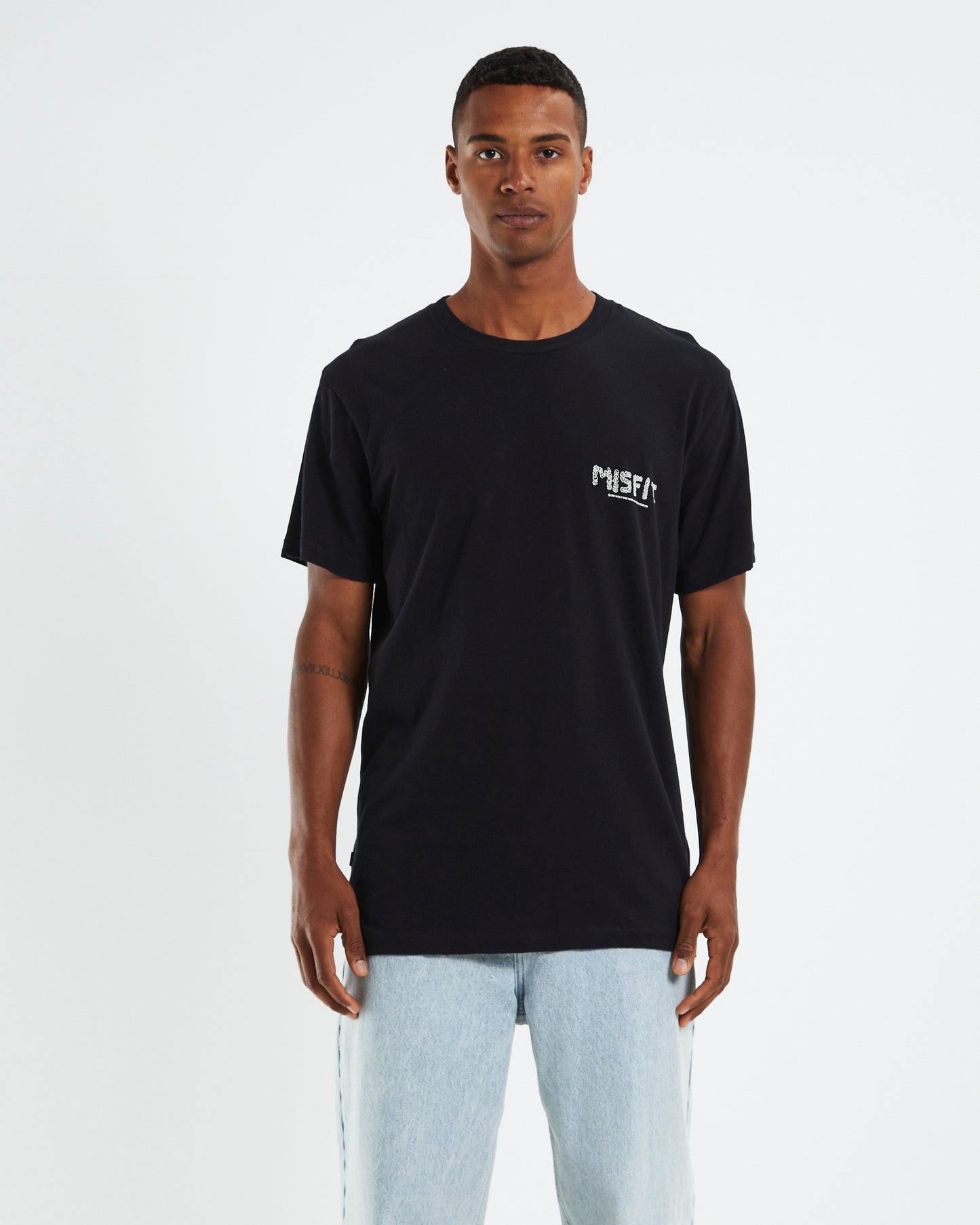 Garden Church 50/50 Short Sleeve T-Shirt Pitch Black