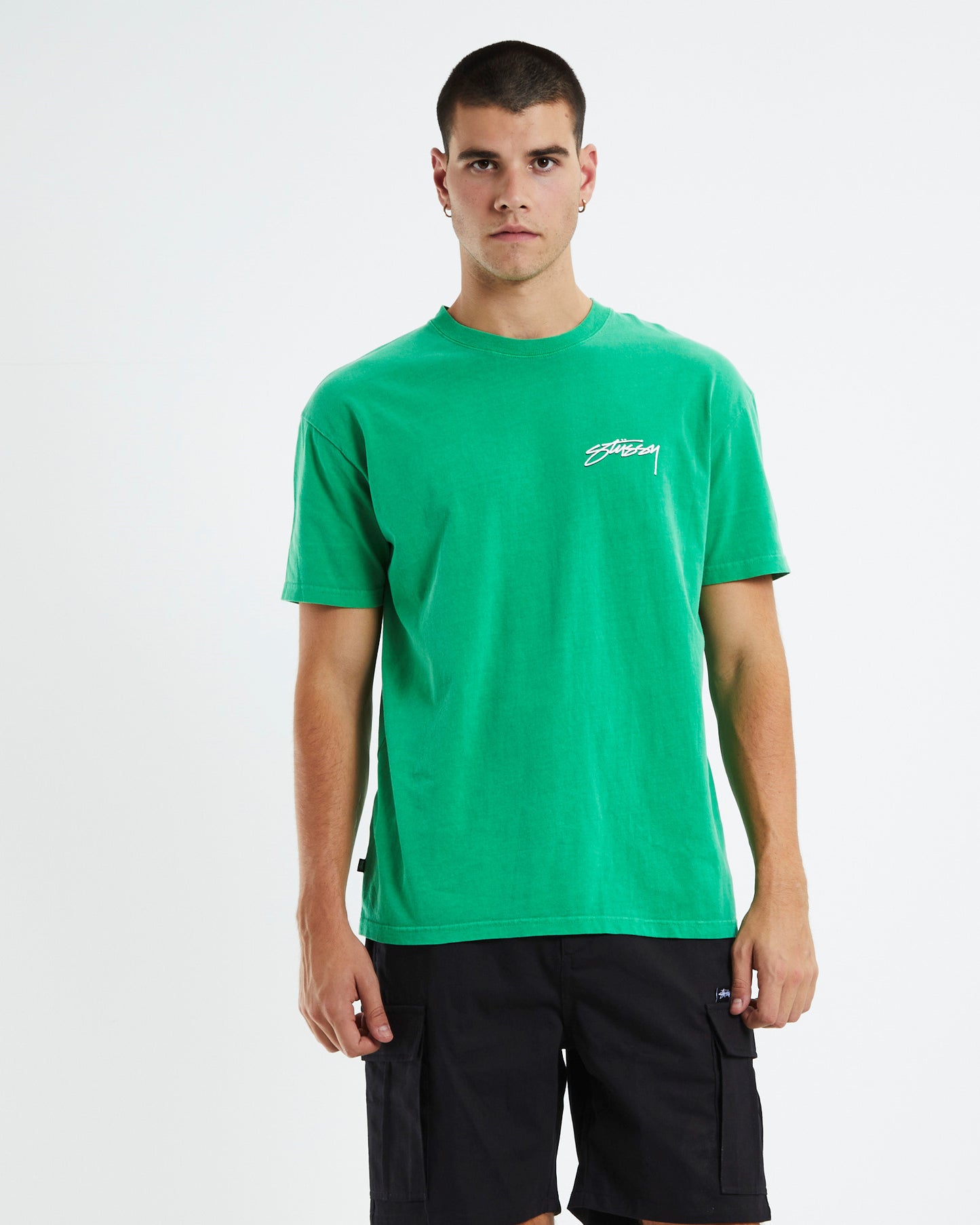 Pigment Stussy Designs T-Shirt Pigment Apple Green