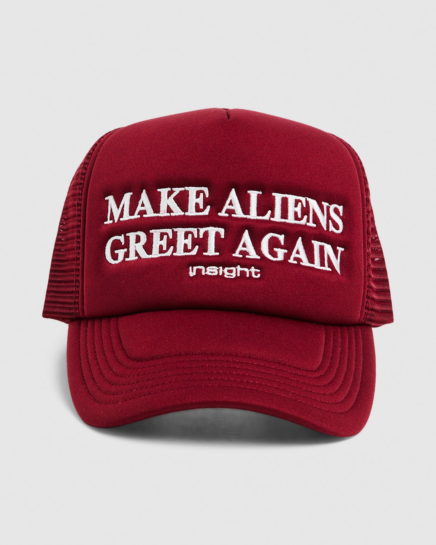 Greetings Trucker Cap Red