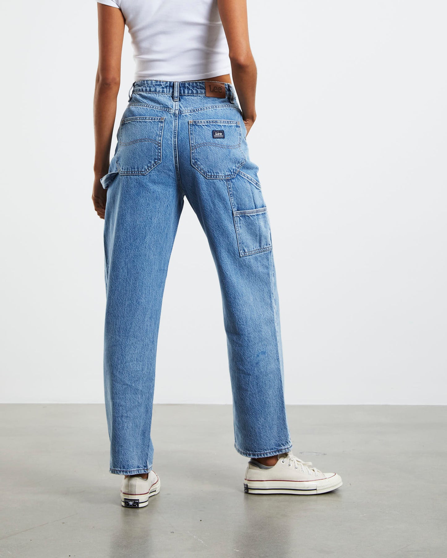 Hi Baggy Carpenter Denim Jeans