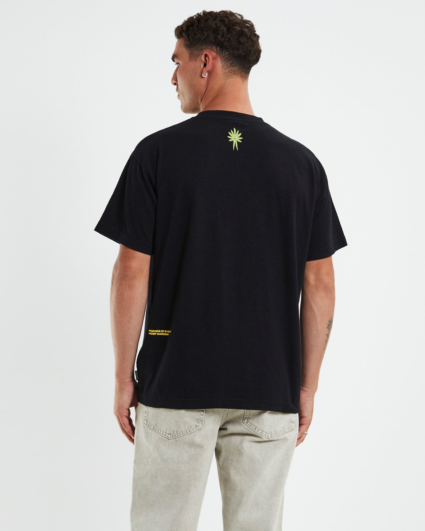 Programmed Hemp Short Sleeve T-Shirt Black