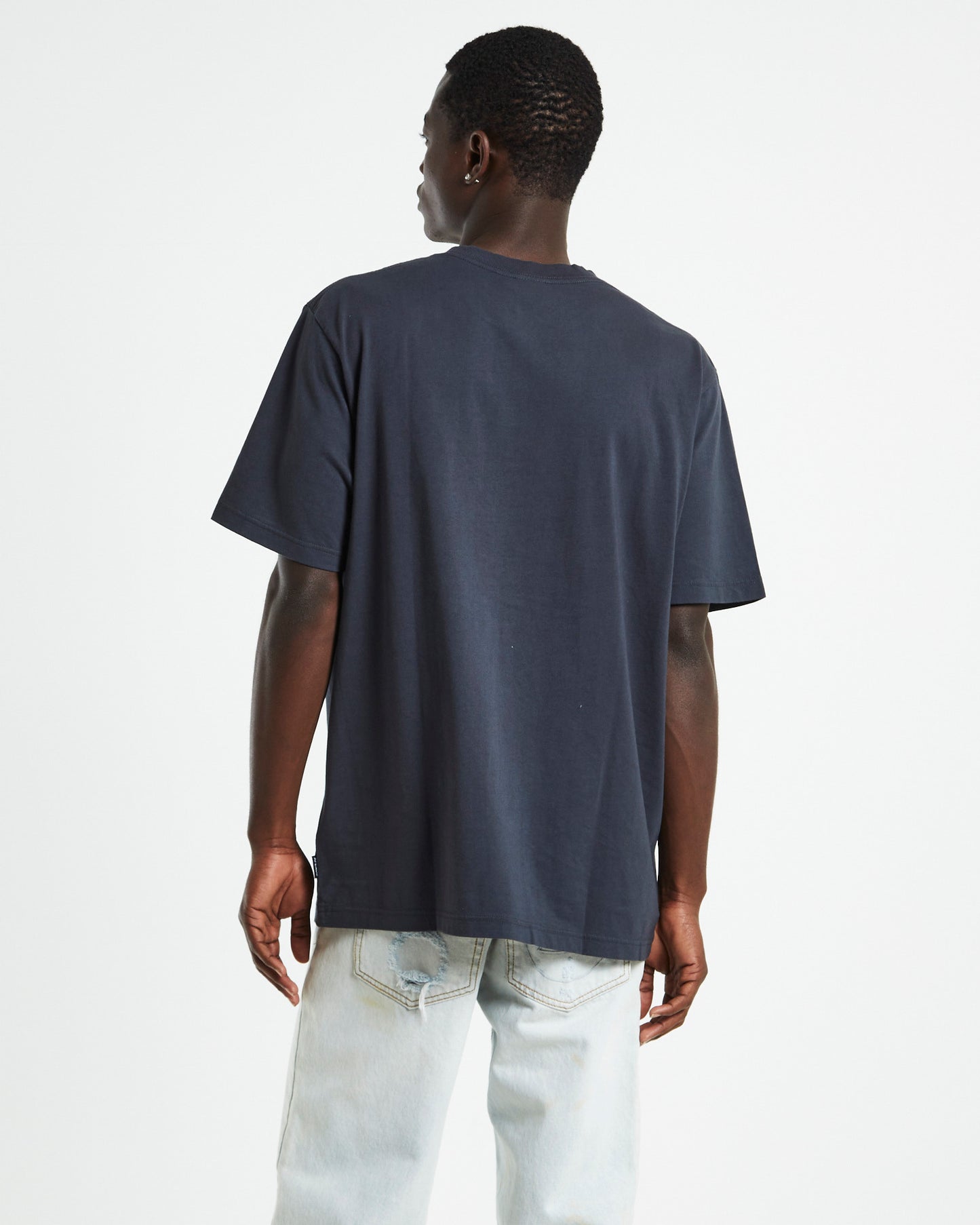 Grooves T-Shirt Charcoal Grey