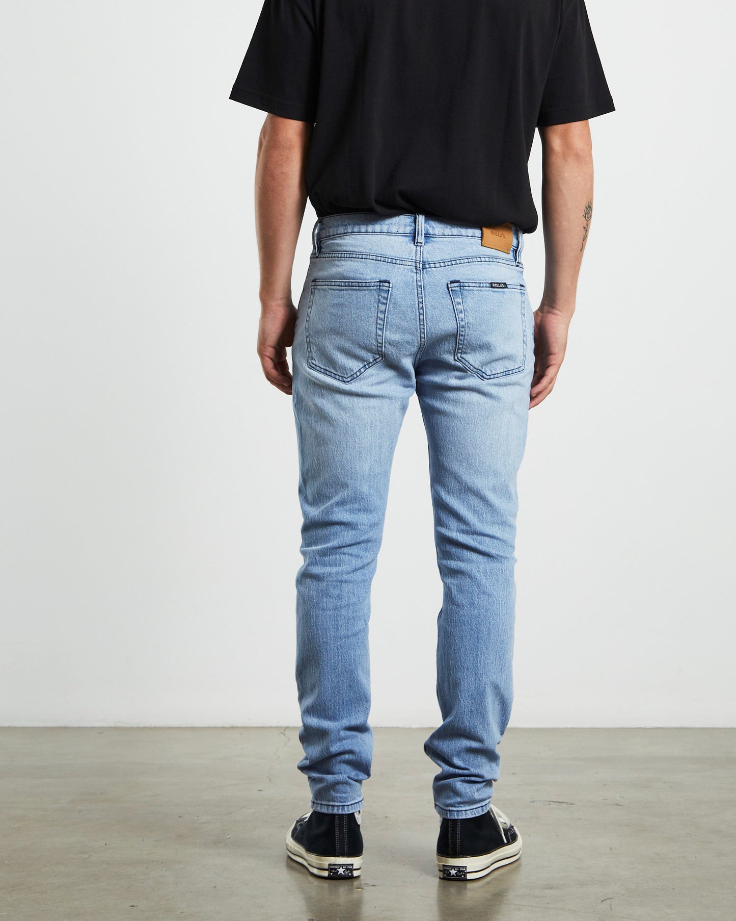 Stinger Skinny Denim Jeans Stone Bleach