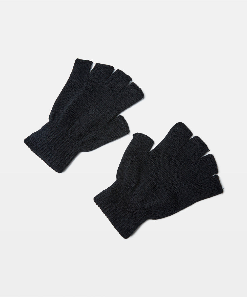 Fingerless Gloves Black BLACK