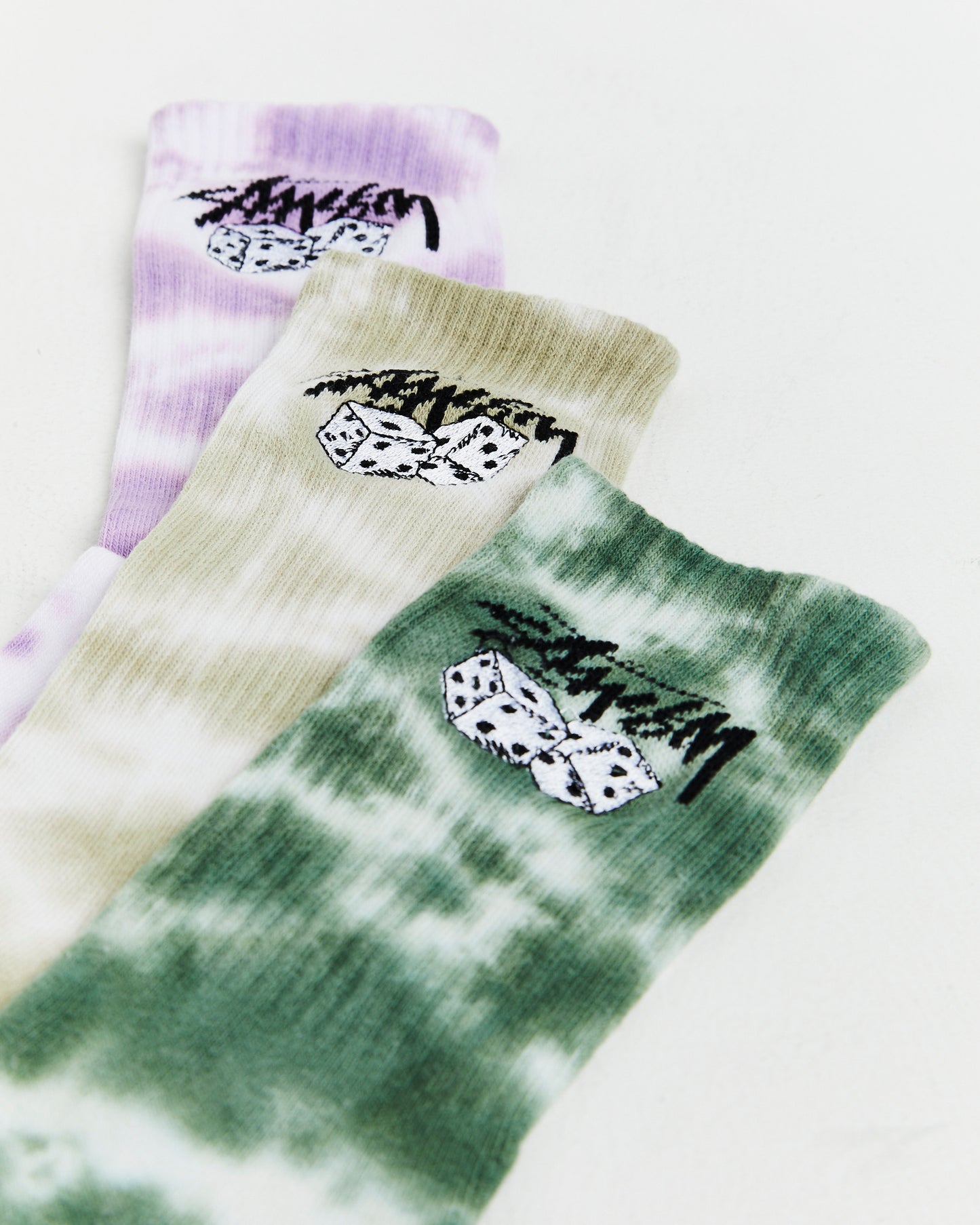 Mens Pair Of Dice Socks 3 Pack in Multi