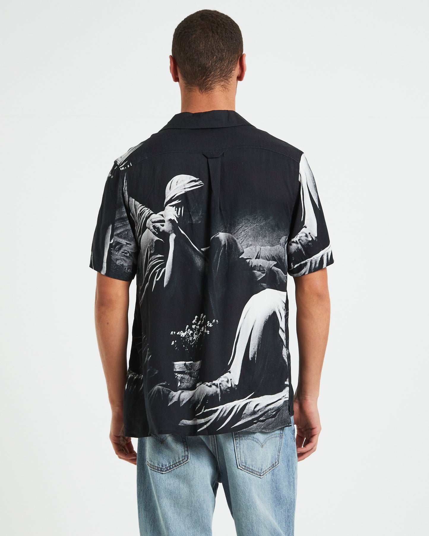 Joy Division Closer Short Sleeve Shirt in Black