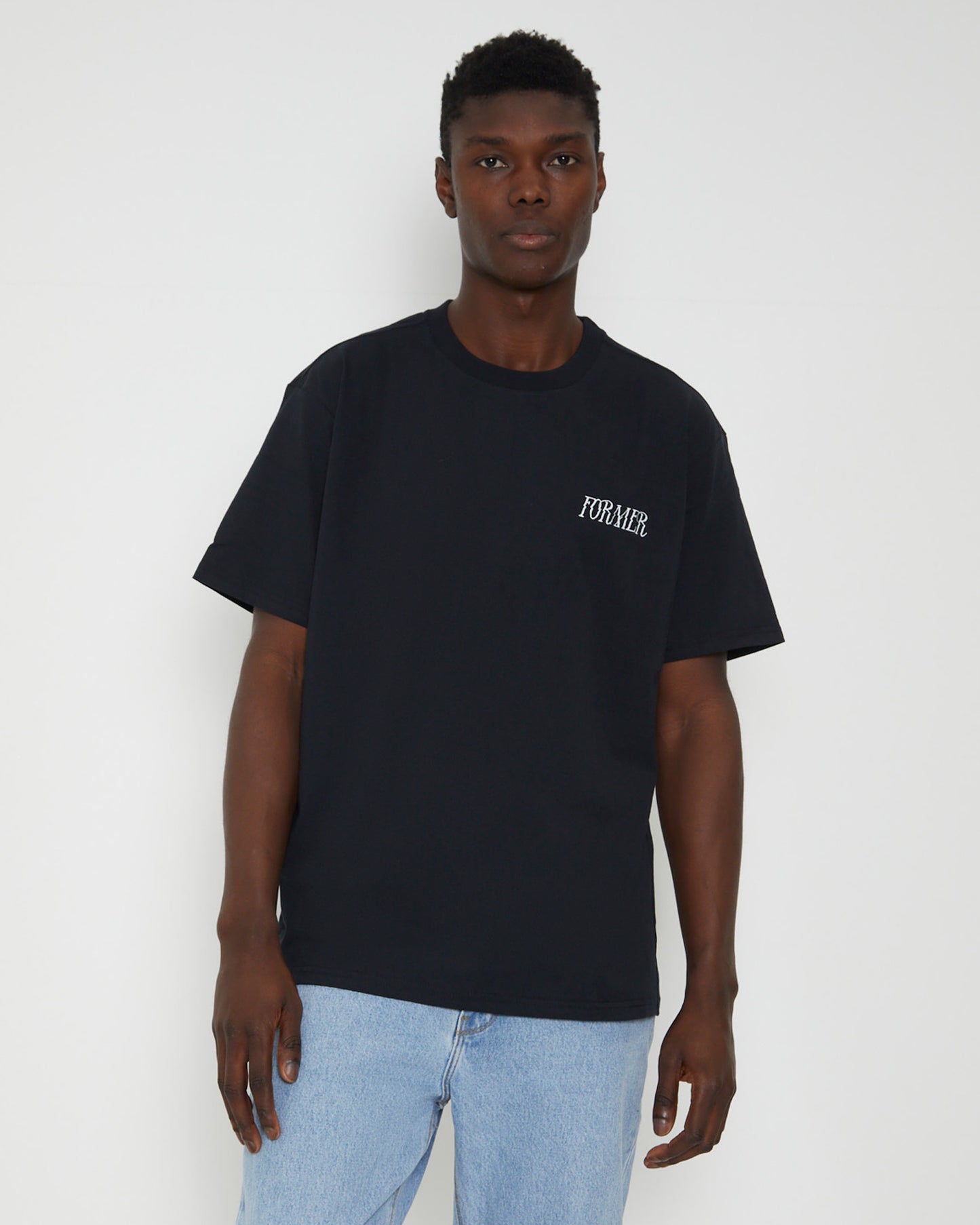 Goodbye Lily Short Sleeve T-Shirt in Black
