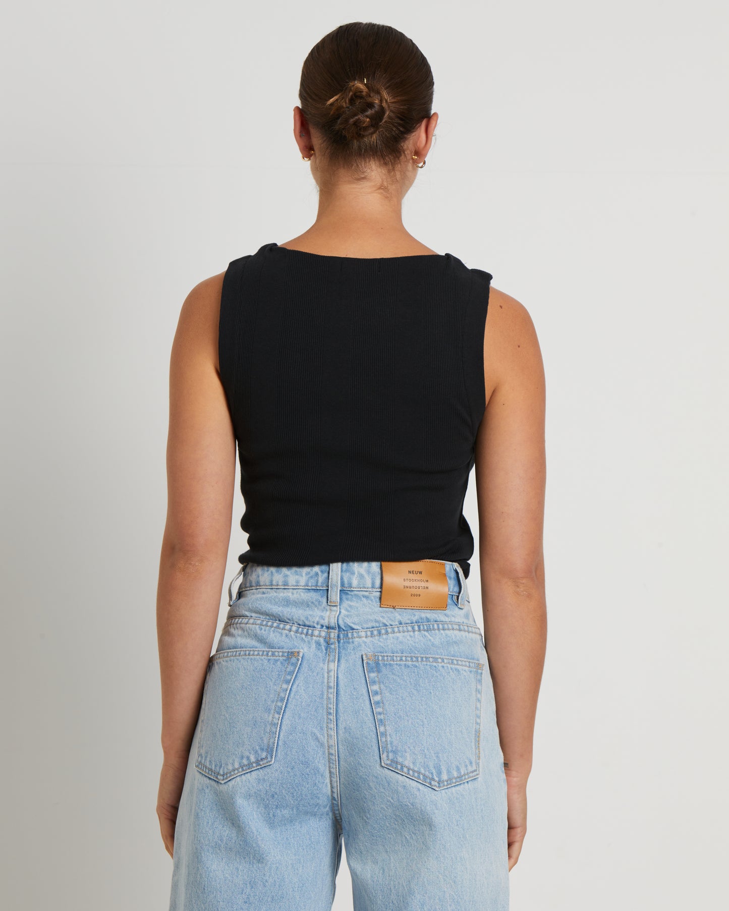 Frenchie 90s Top in Black