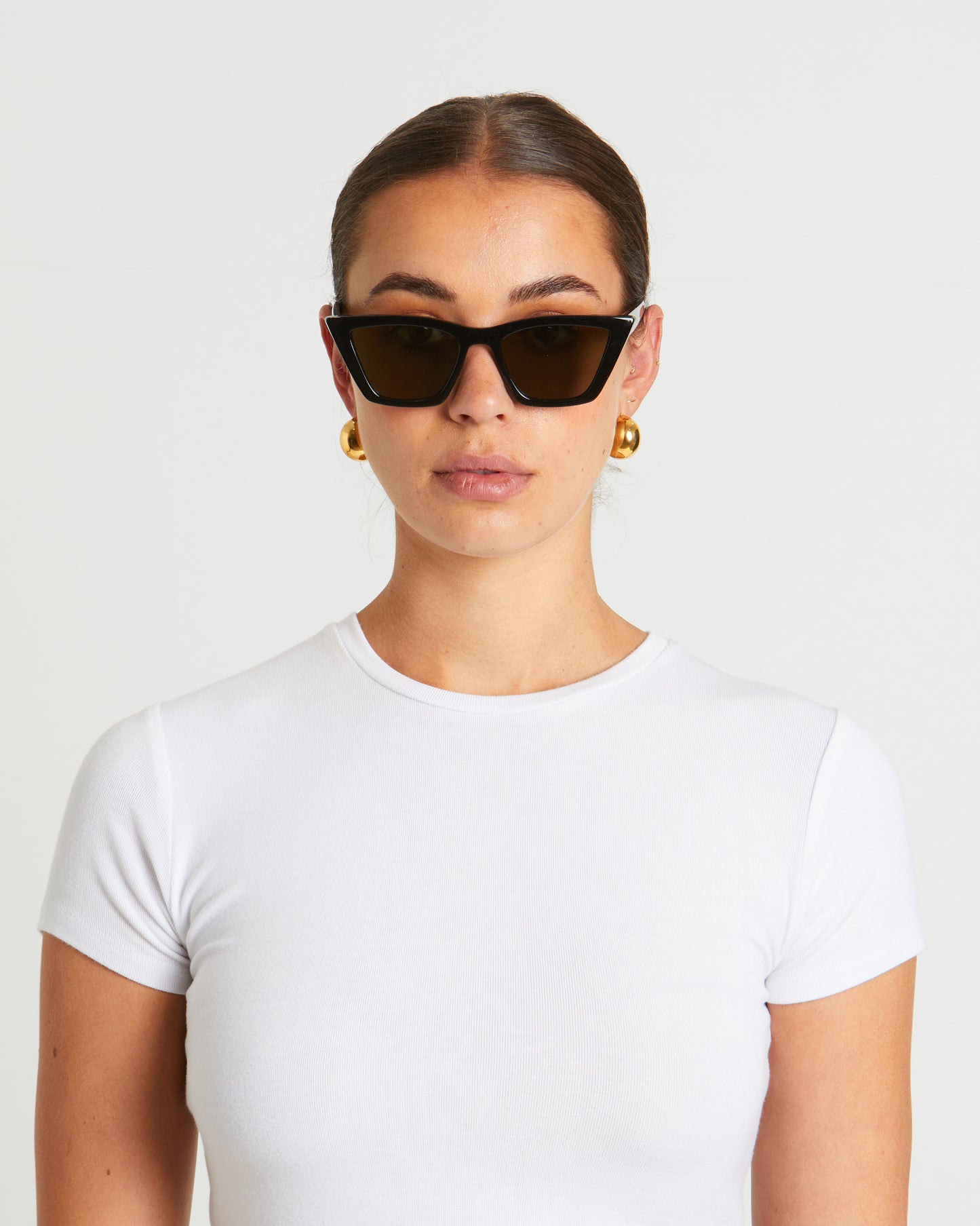 Velodrome Sunglasses in Black/Khaki Mono