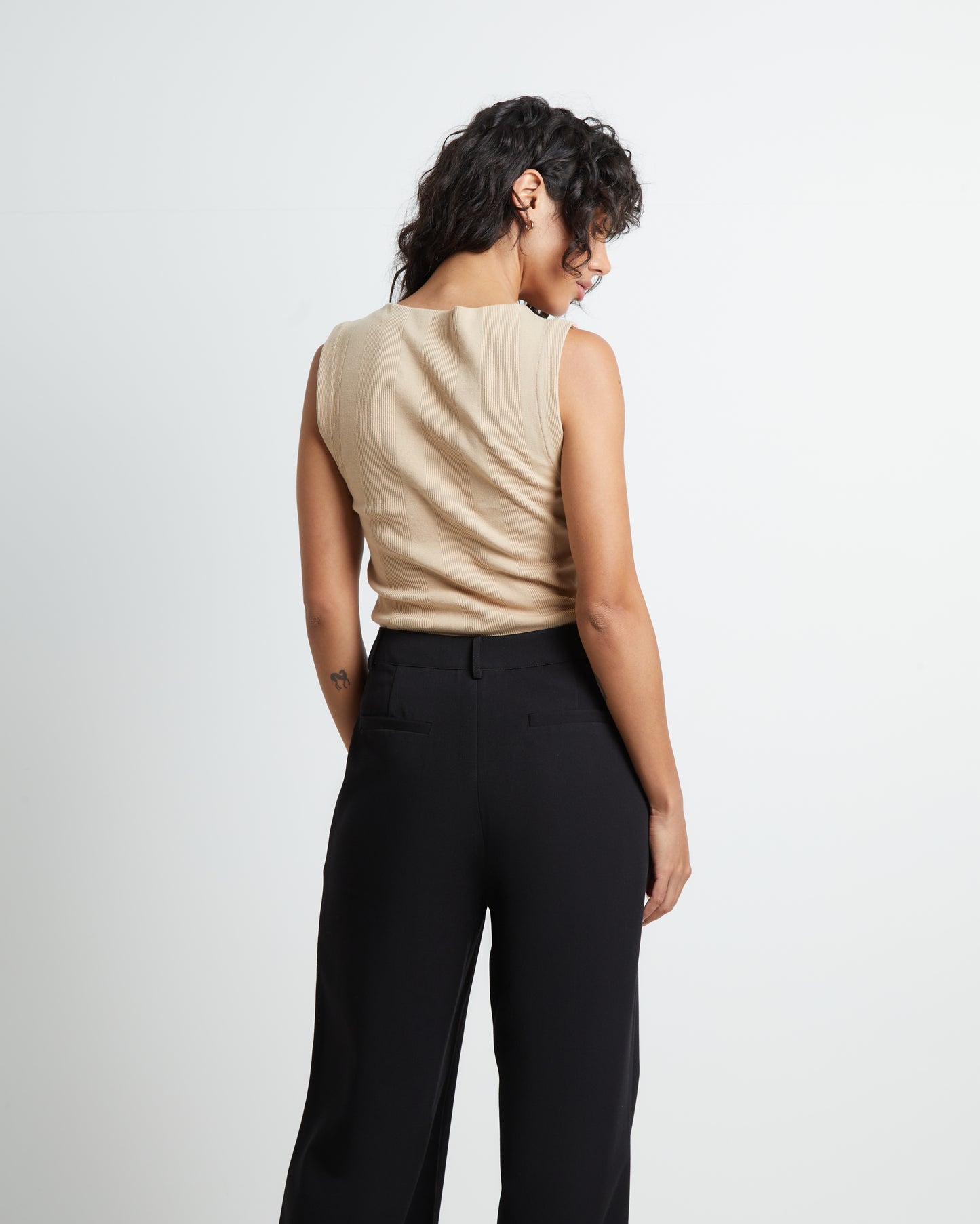 Frenchie 90s Top in Oat
