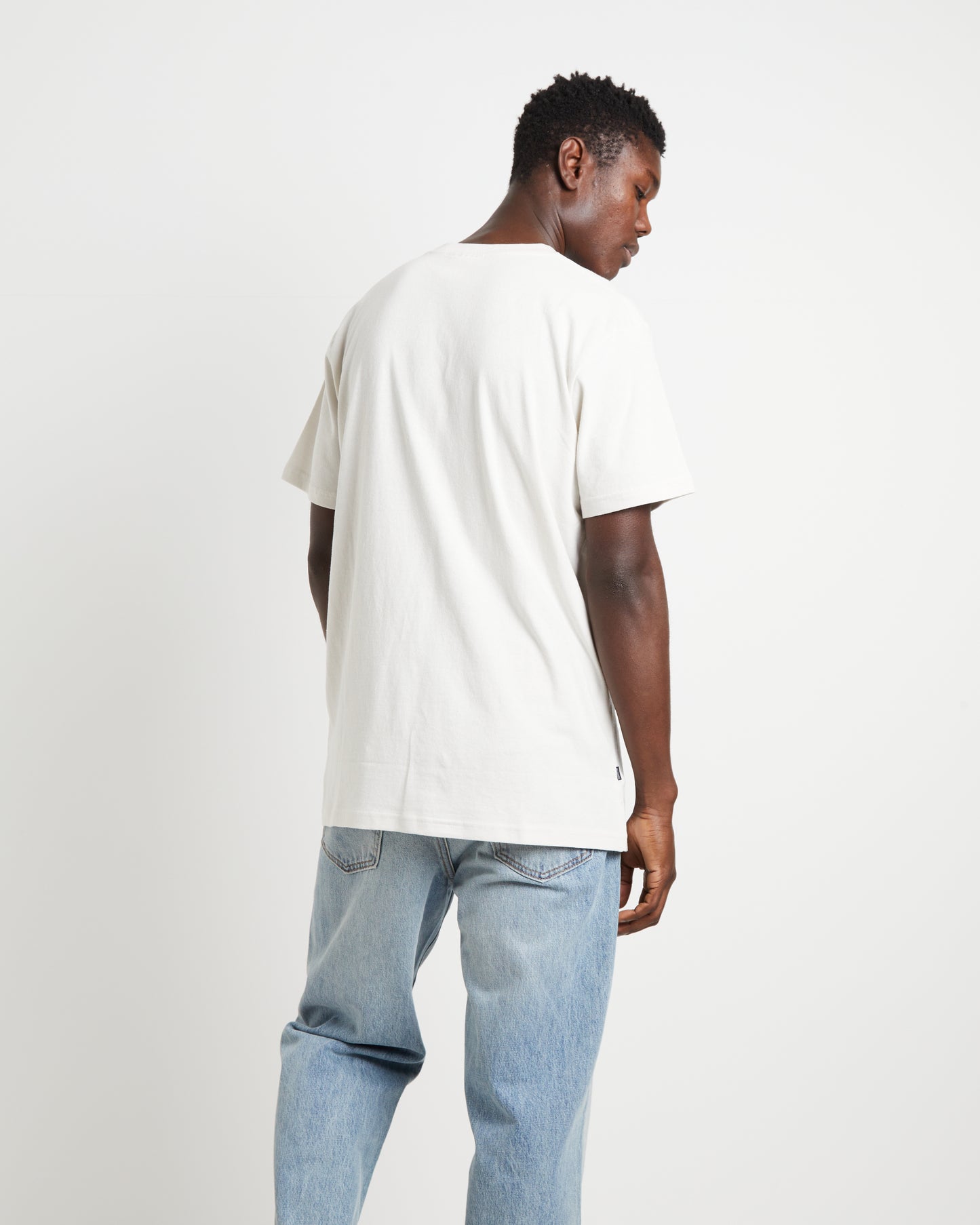 Extinct Short Sleeve T-Shirt in Thrift White