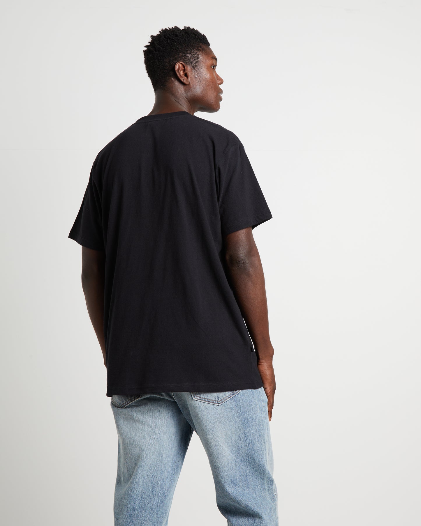 Garden Short Sleeve T-Shirt in Washed Black