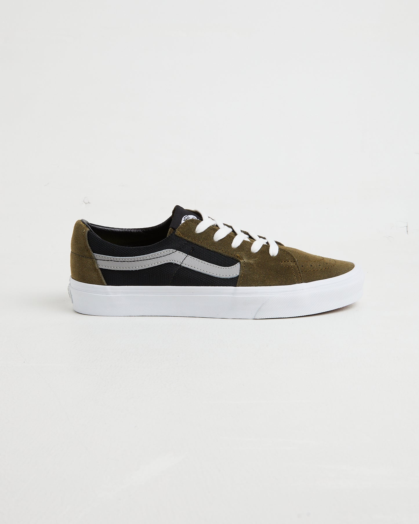 Sk8-Low 2-Tone Sneakers in Olive/Black