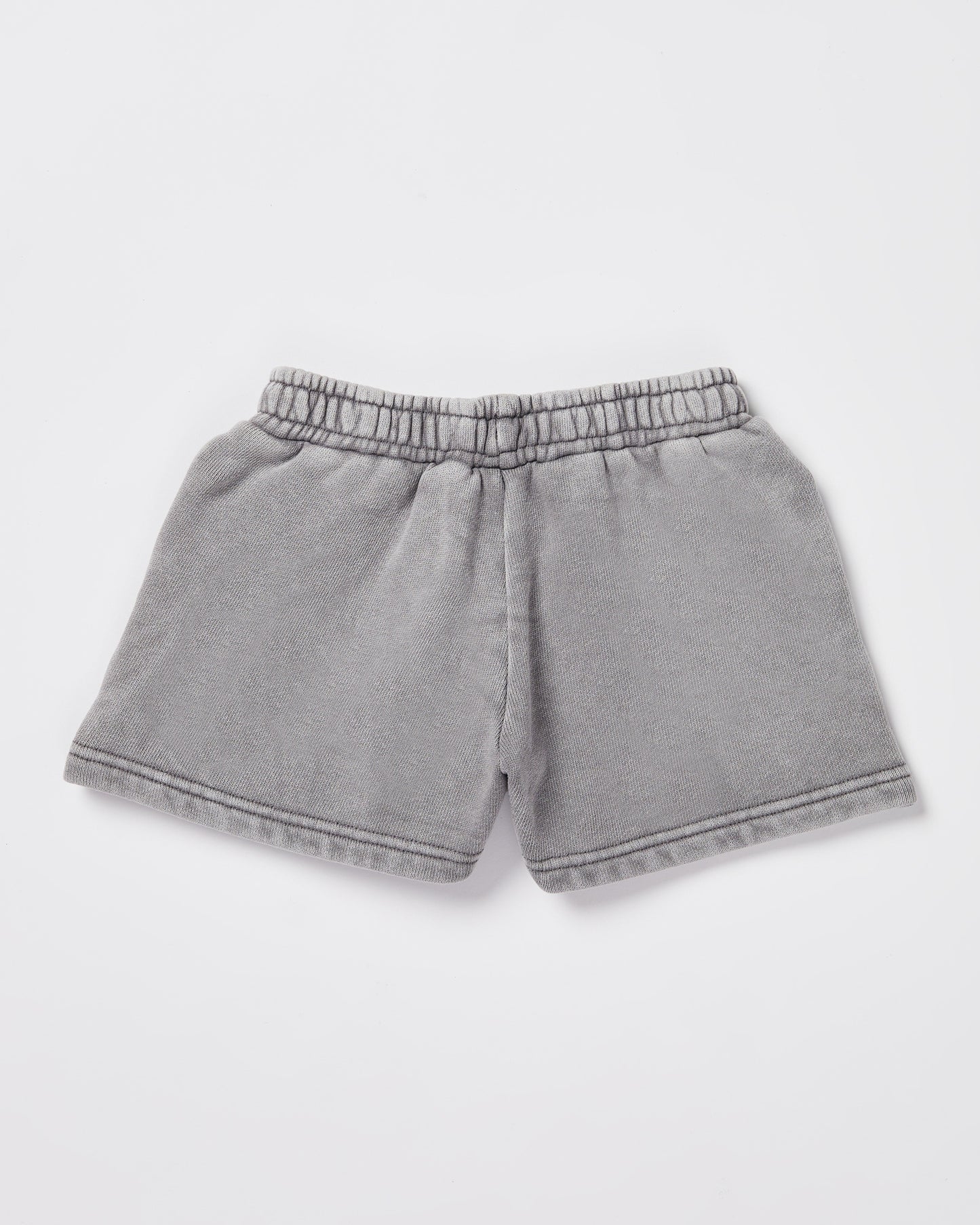 Girls Dive Fleece Short in Grey