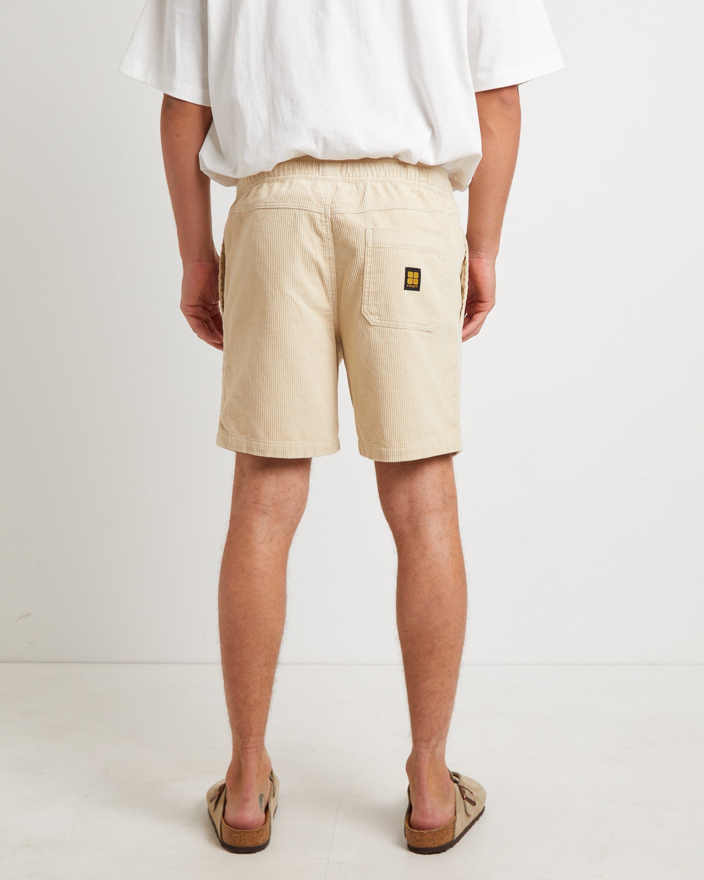 Bedford Cord Shorts in Latte
