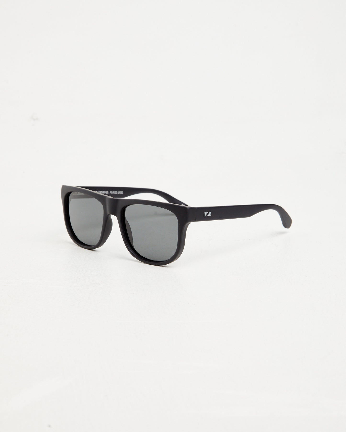ASP Sunglasses in Matte Black/Dark Grey