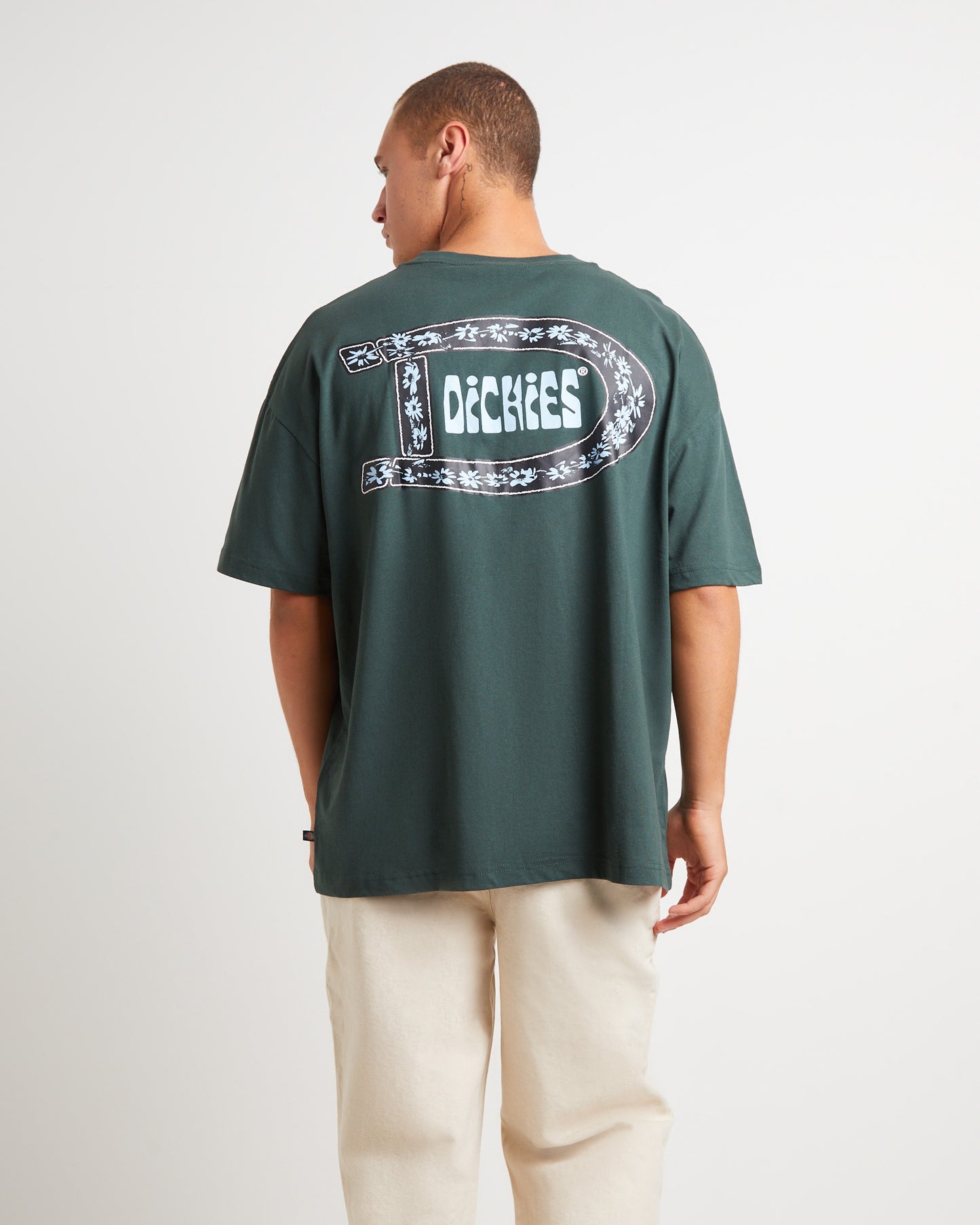 Daisy Chain 330 Short Sleeve T-Shirt in Hunter Green