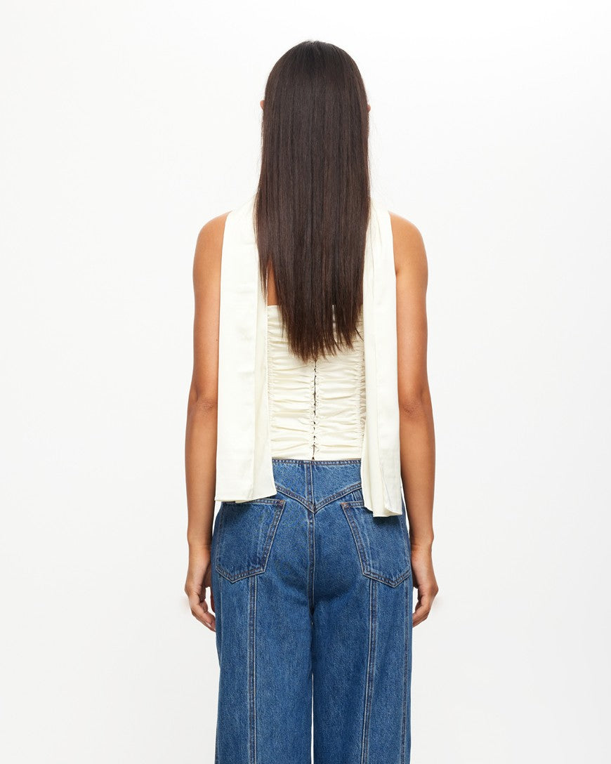 Island Bodice in Cornsilk
