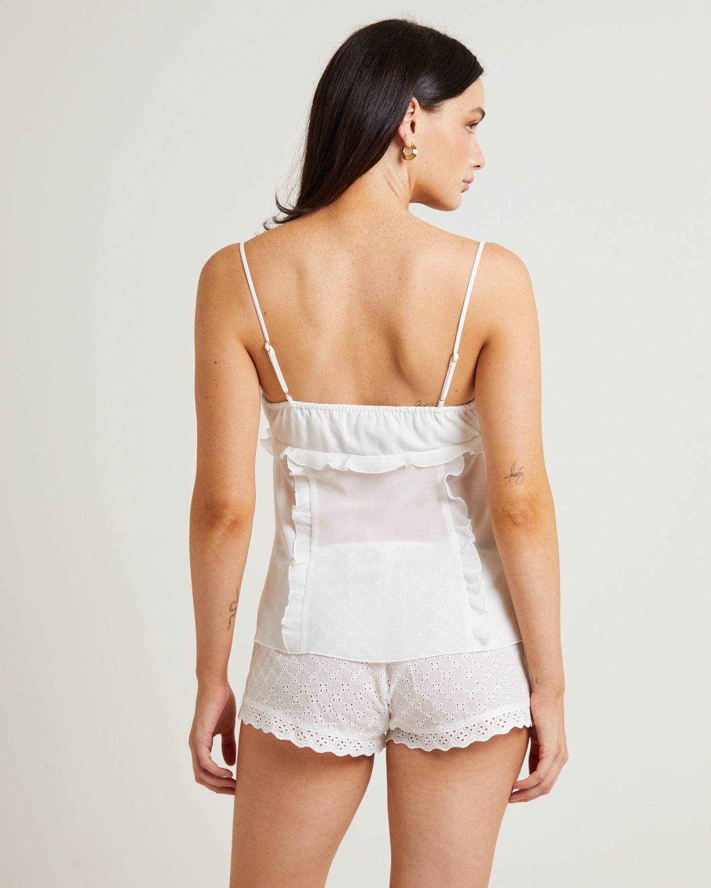 Esme Frill Cami in White