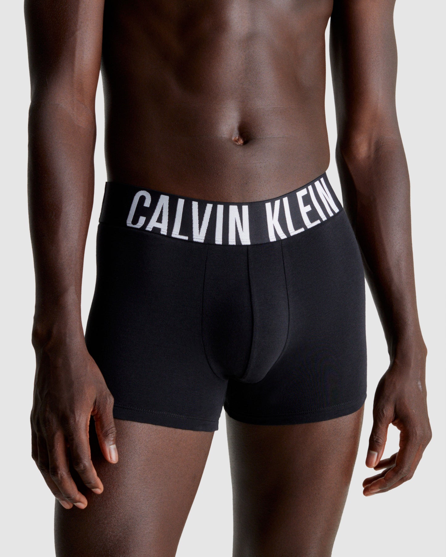 Intense Power Cotton Trunks 3 Pack in Black