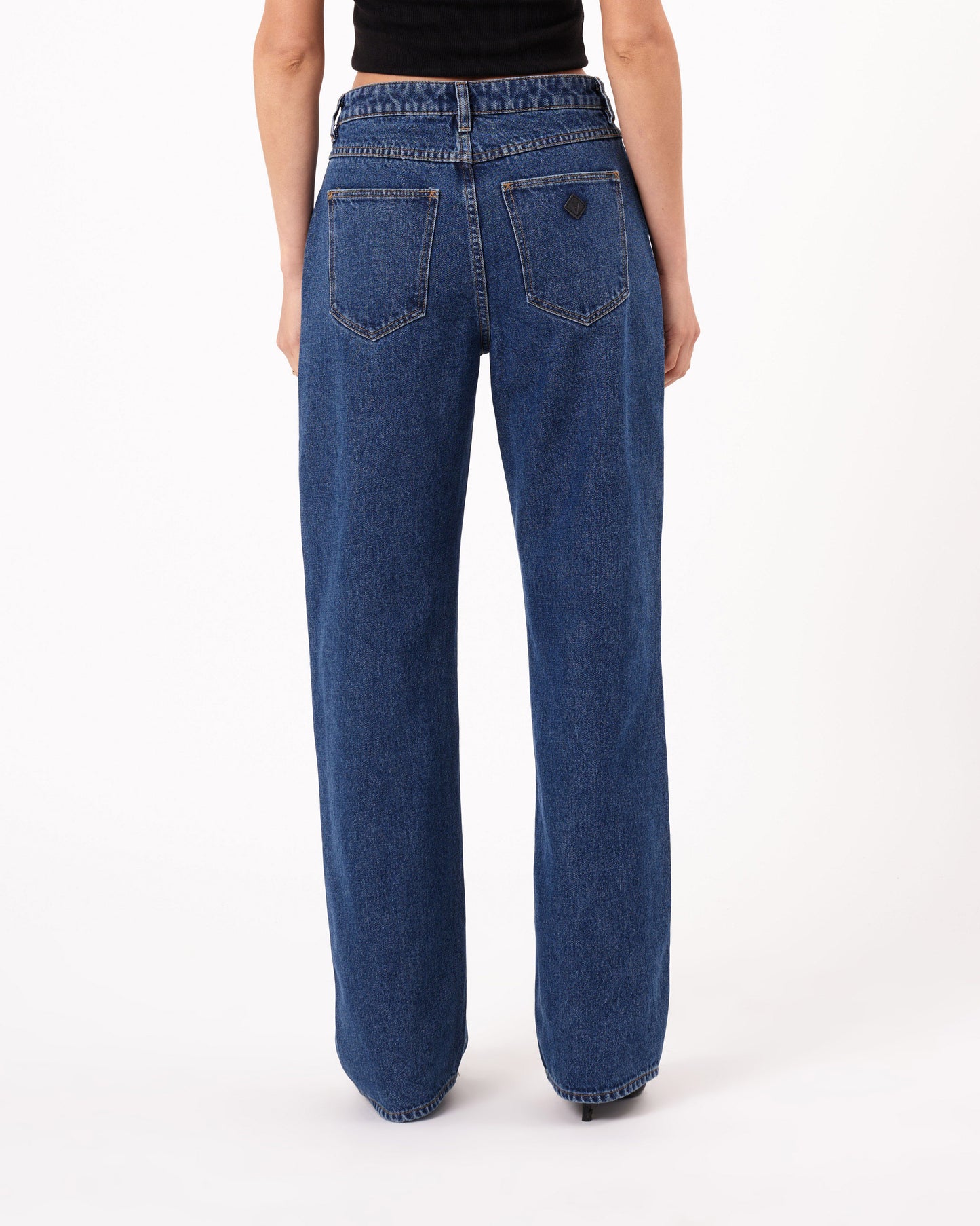 95 Mid Baggy Petite Denim Jeans Bella