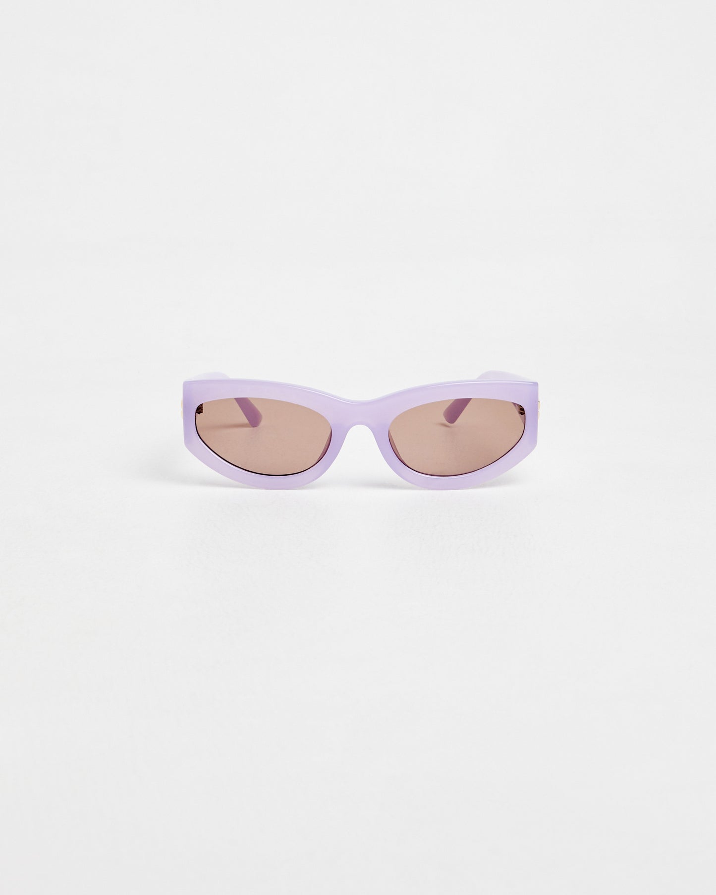 Blake Rectangle Sunglasses in Purple