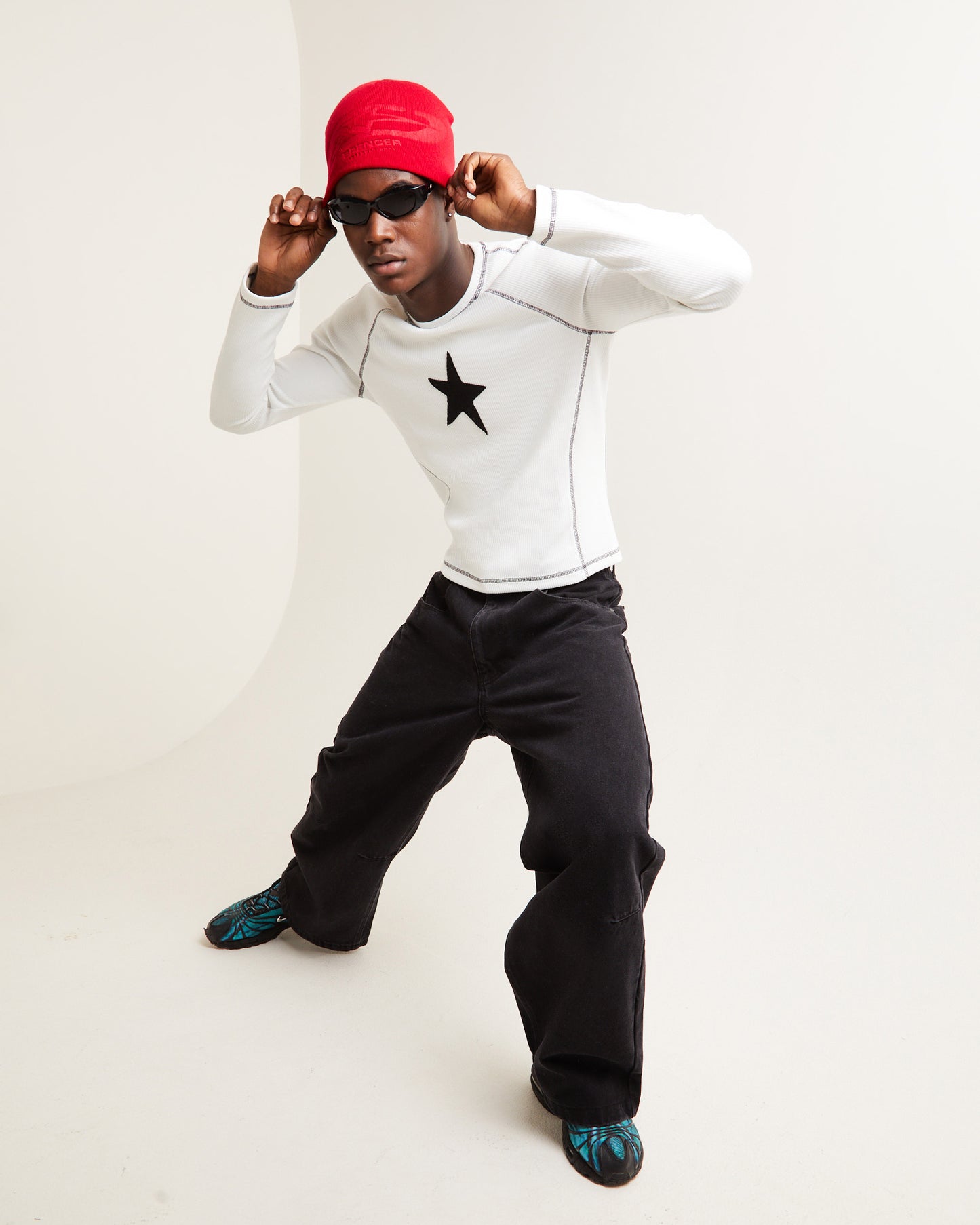 Starstruck Long Sleeve T-Shirt Off White