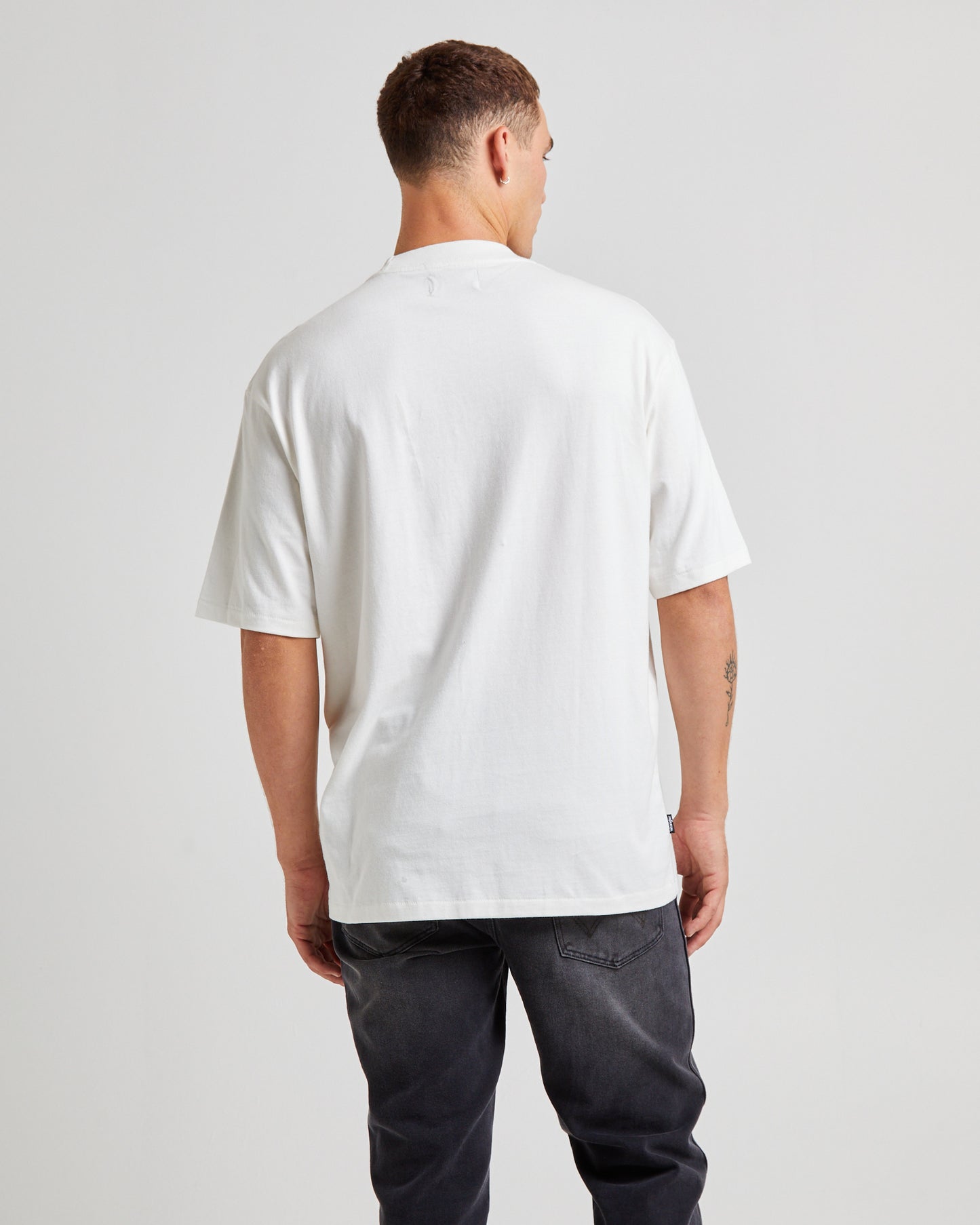 Snake Slacker Short Sleeve T-Shirt Vintage White