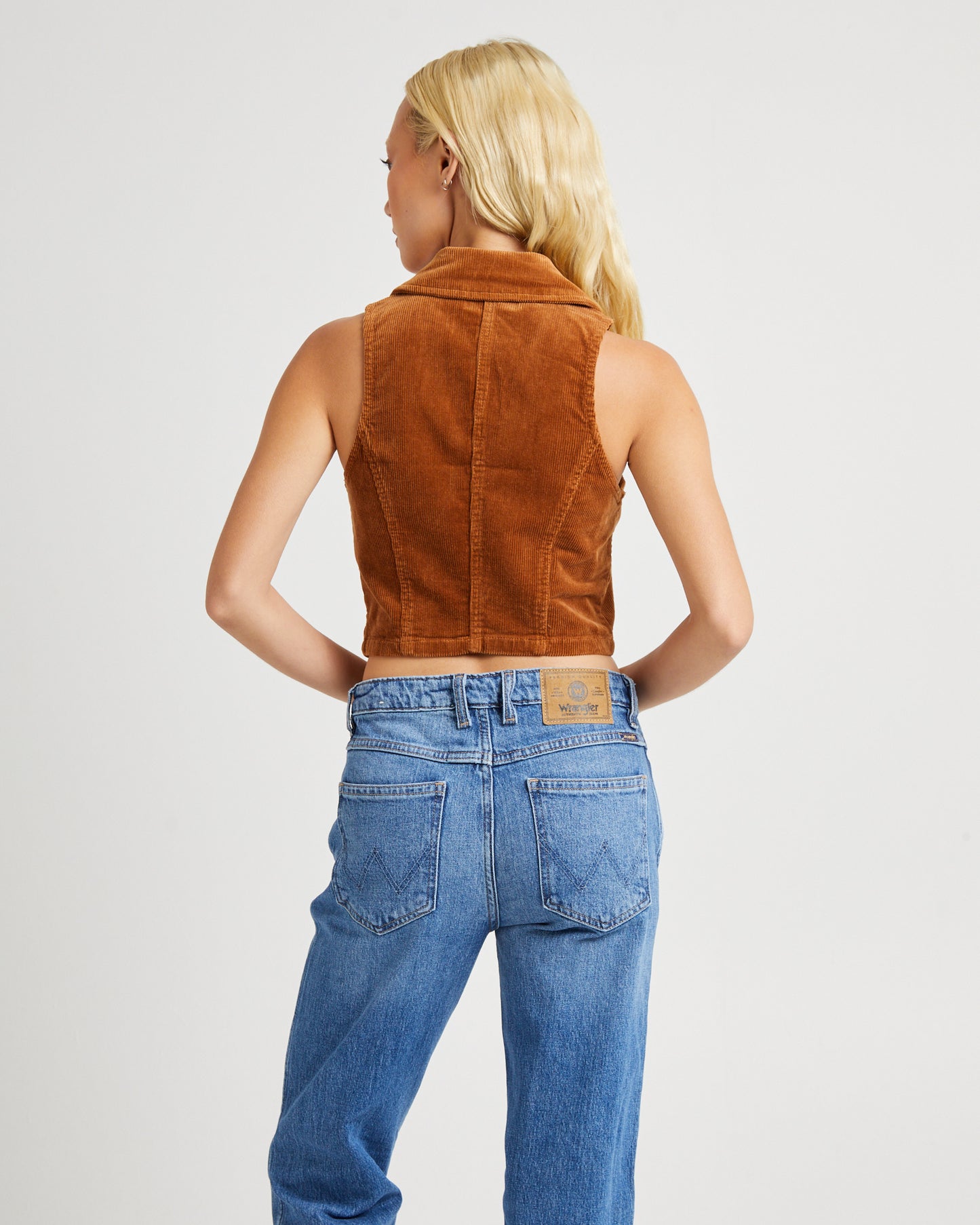 Lori Vest Caramel Cord